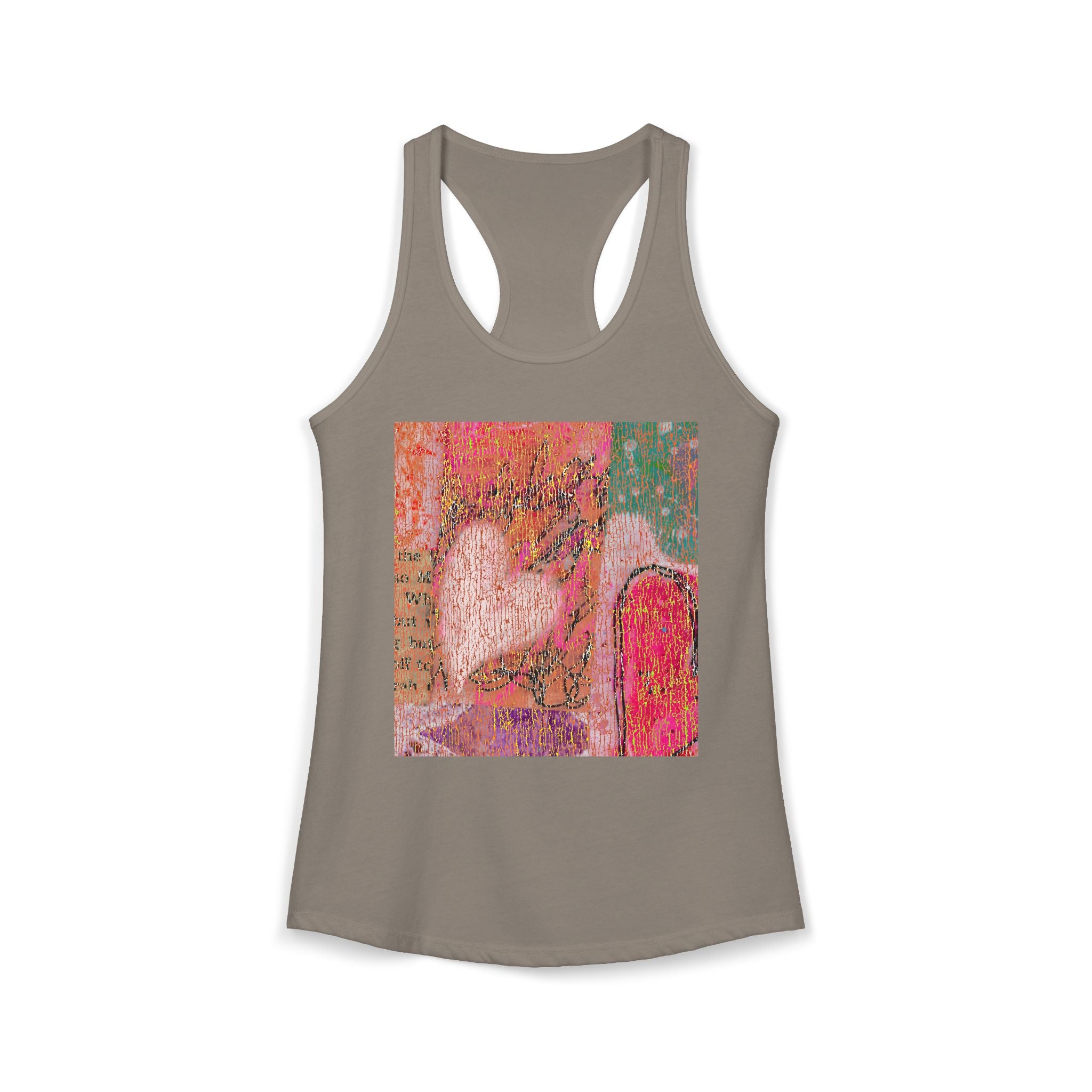 What Is Love? Tank Top — Women's Racerback Summer Tank