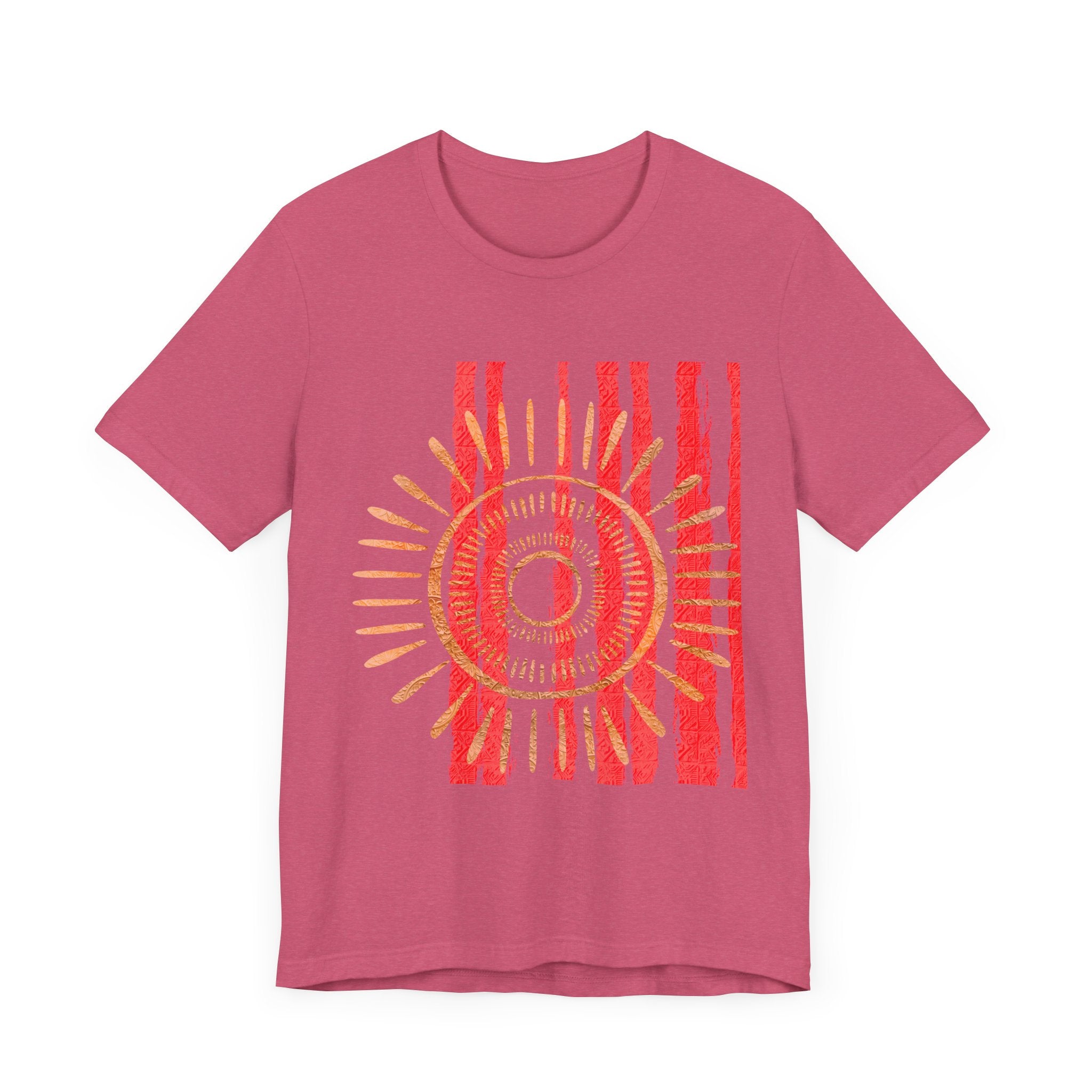 Sunrise Vibes Unisex Jersey Short Sleeve Tee - Bright Summer Graphic Design