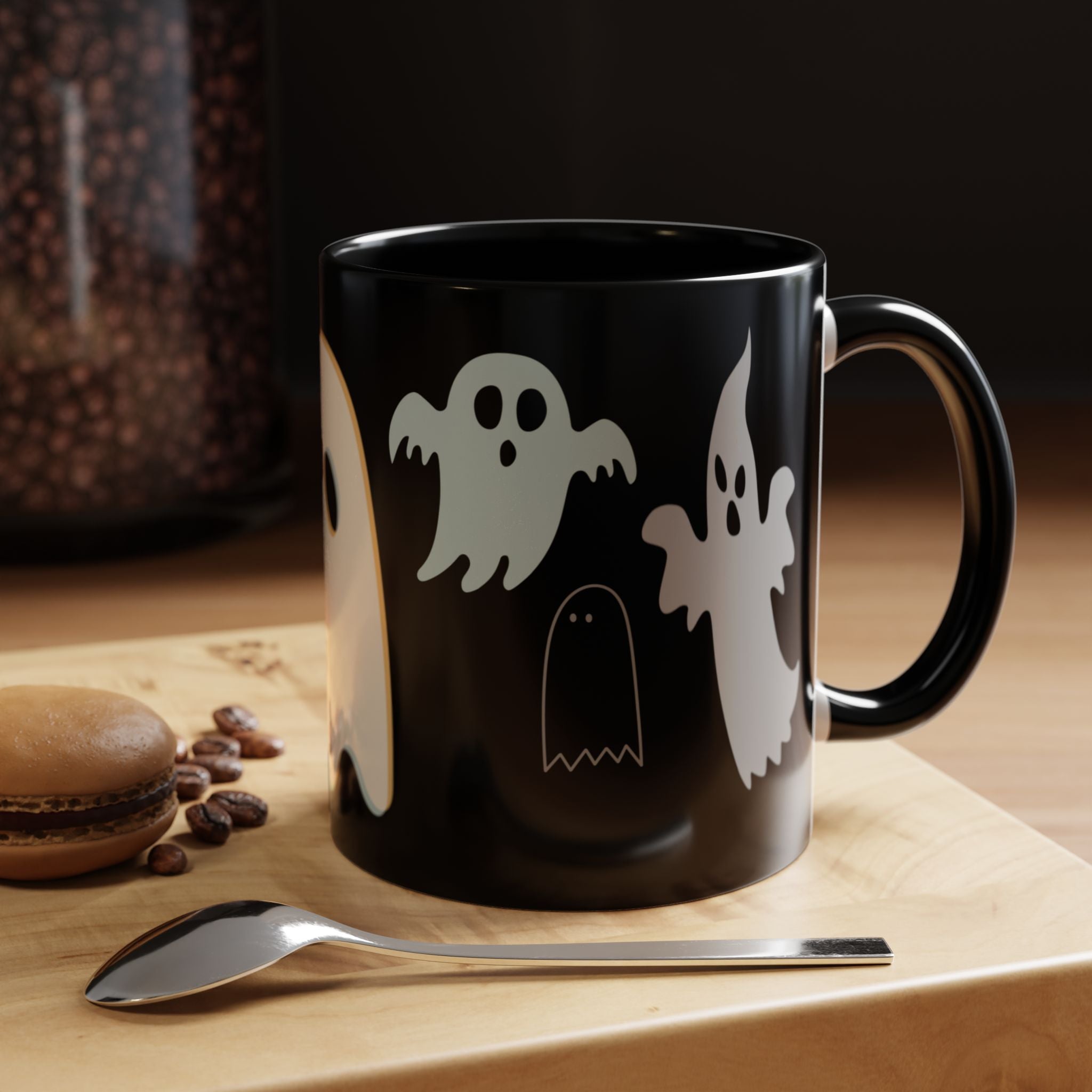 GHOSTIES  Accent Coffee Mug ( 11 ounce)