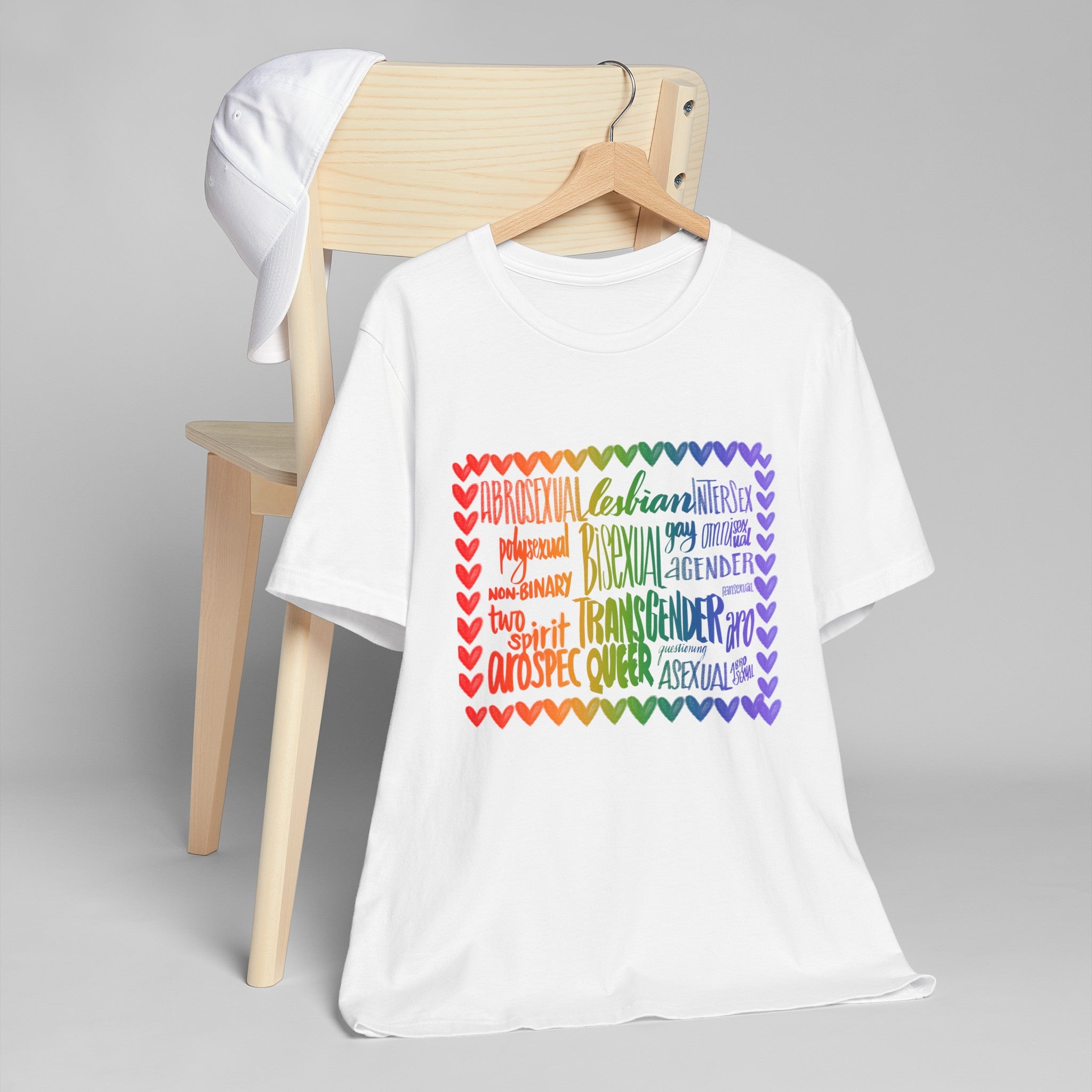 LGBTQIA+ Unisex Jersey T-Shirt