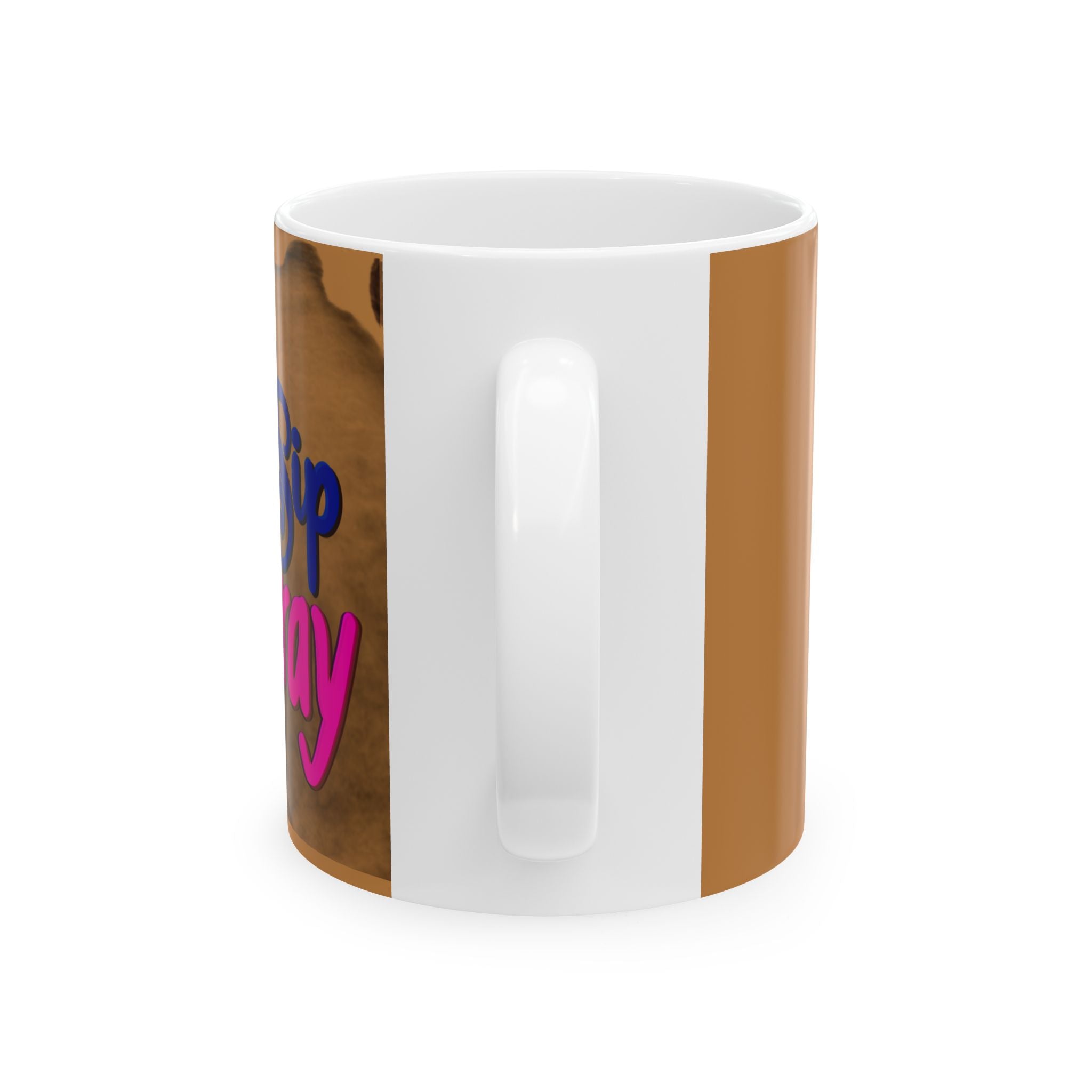 SIP SIP HOORAY Ceramic Mug, (11oz)