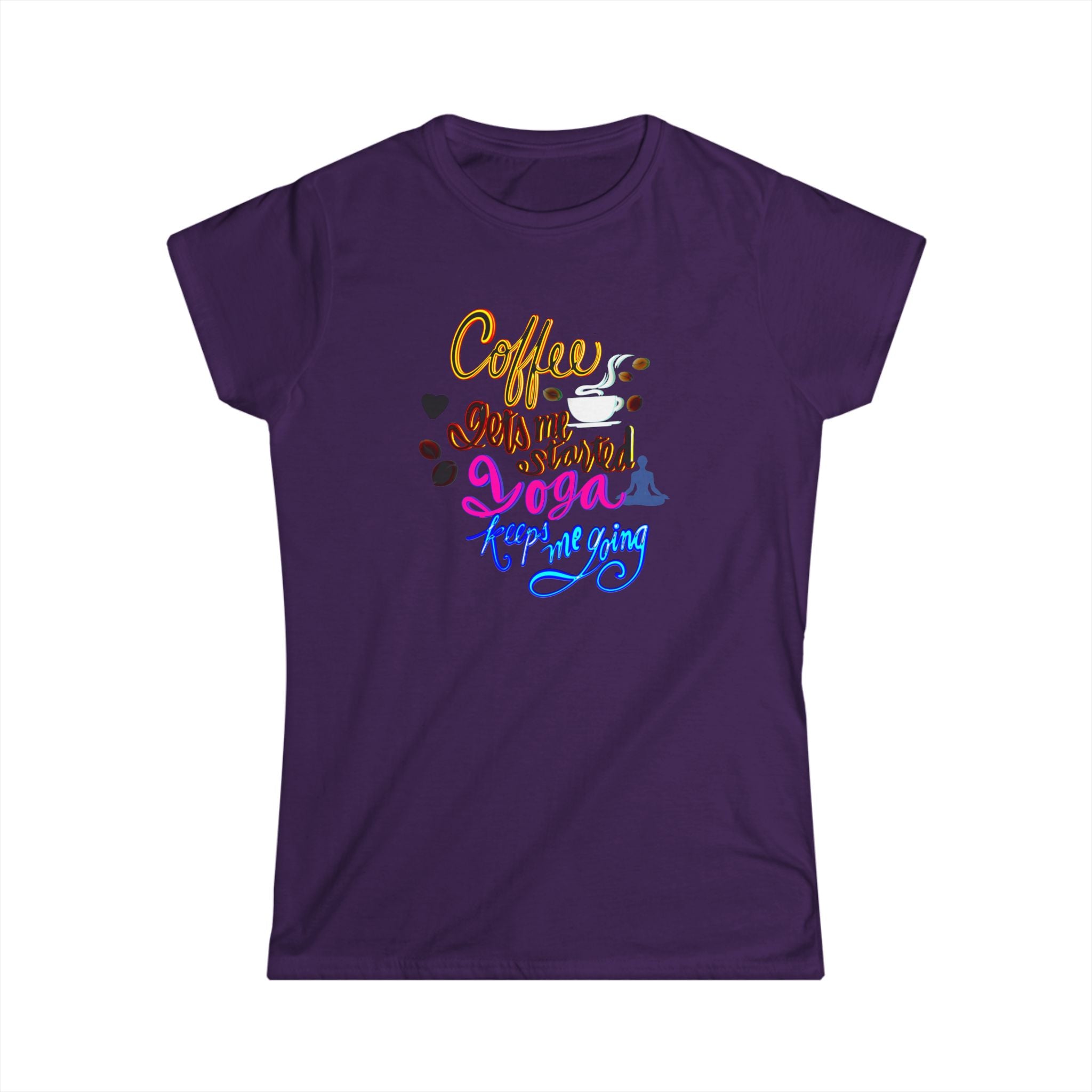 COFFEE AND YOGA Women's Tee