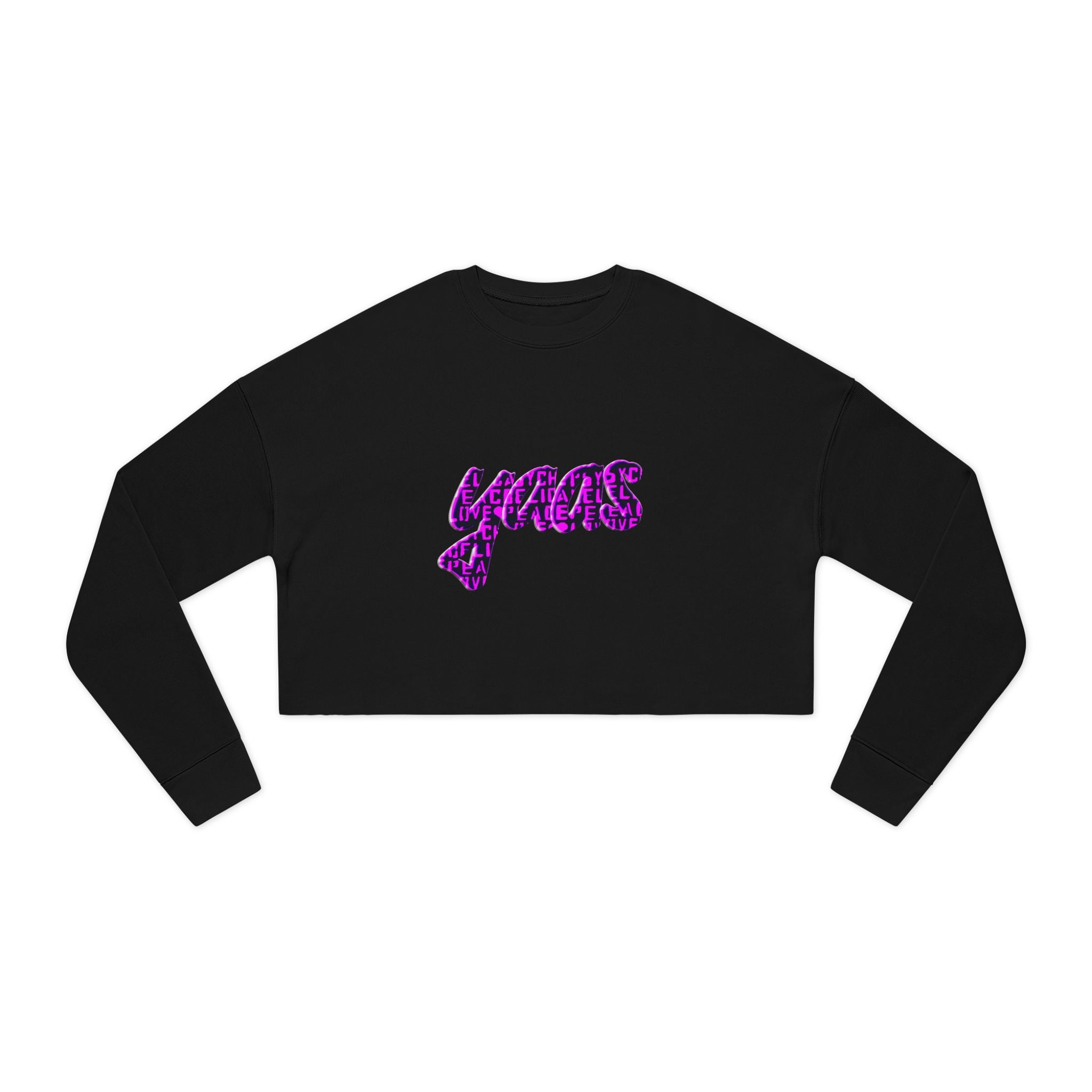 Trendy Women's Cropped Sweatshirt, Casual Crop Top, Gift for Her, Fitness Apparel, Festival Wear, Everyday Style