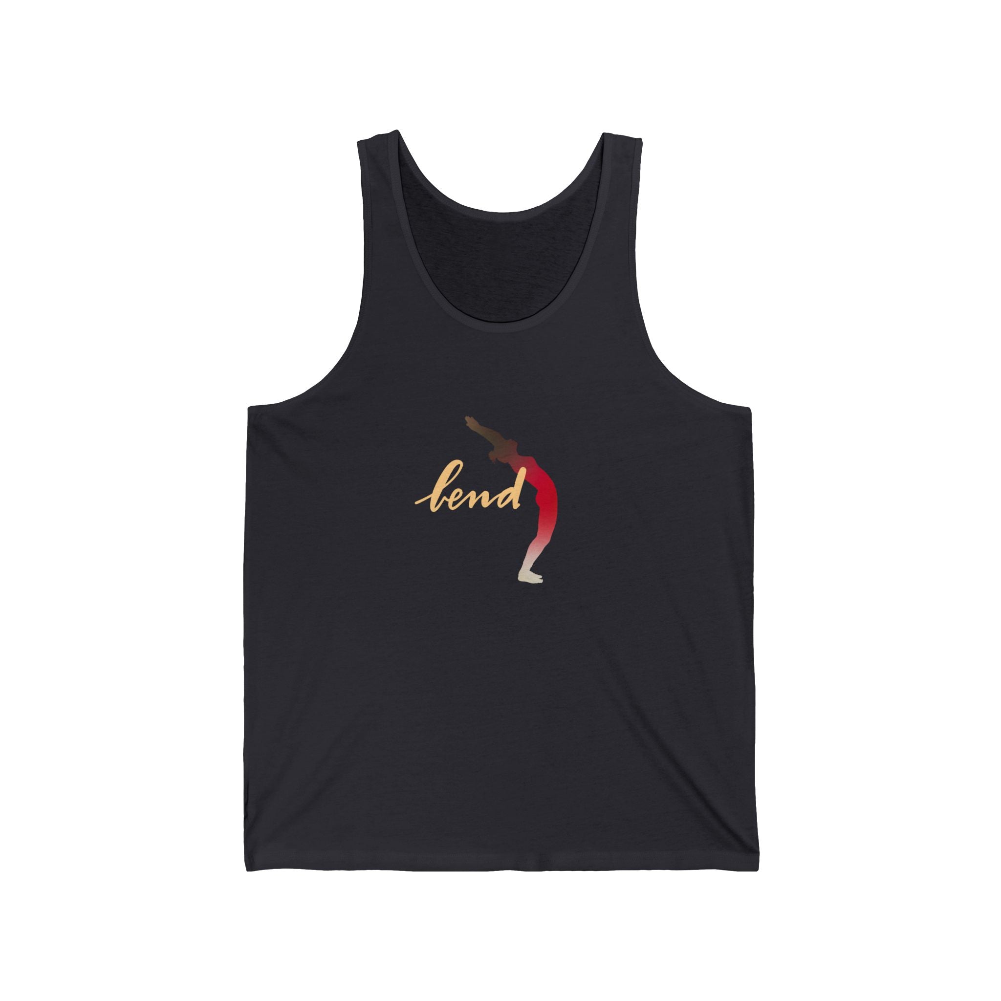 Yoga Unisex Jersey Tank - 'Bend'