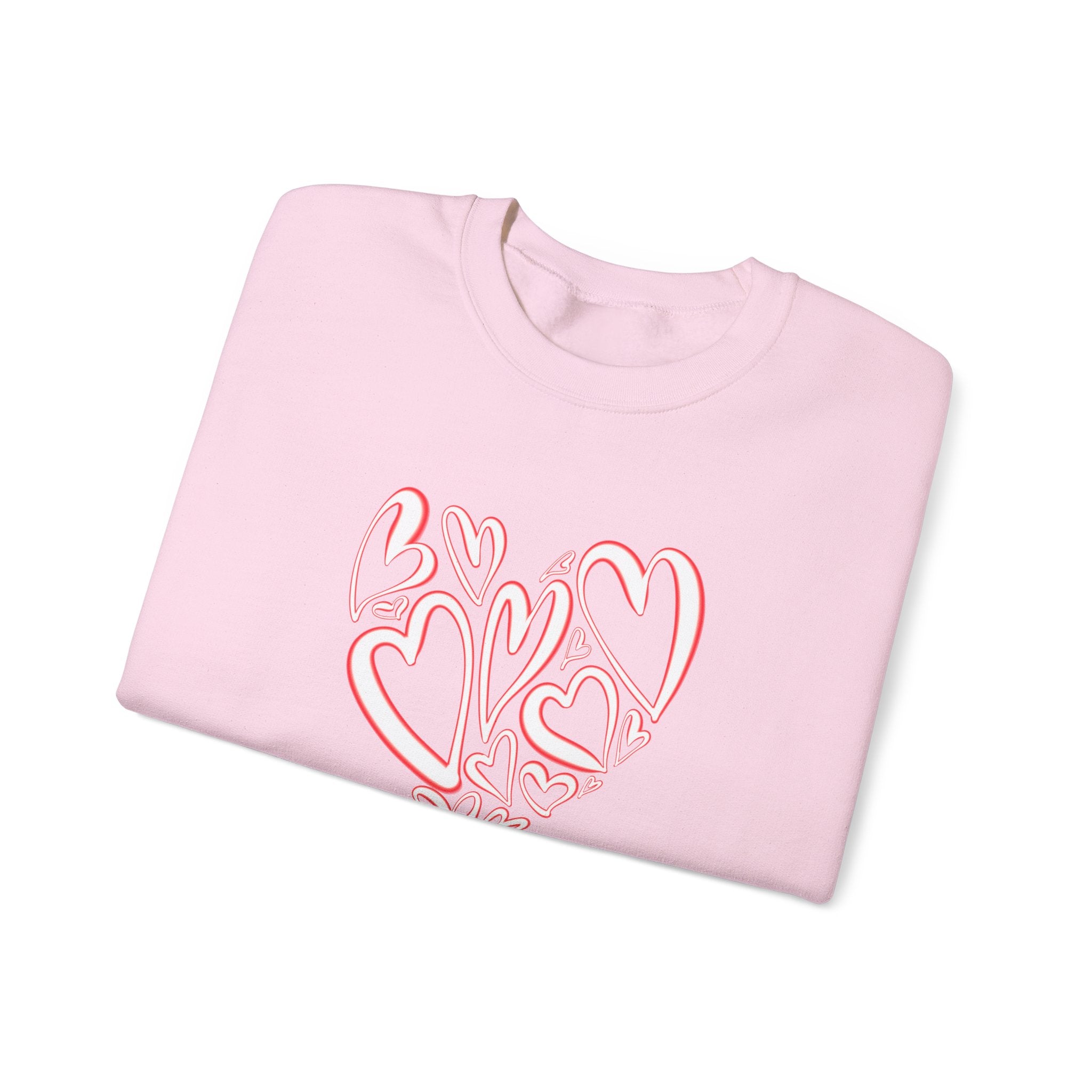 Heart Doodle Crewneck Sweatshirt