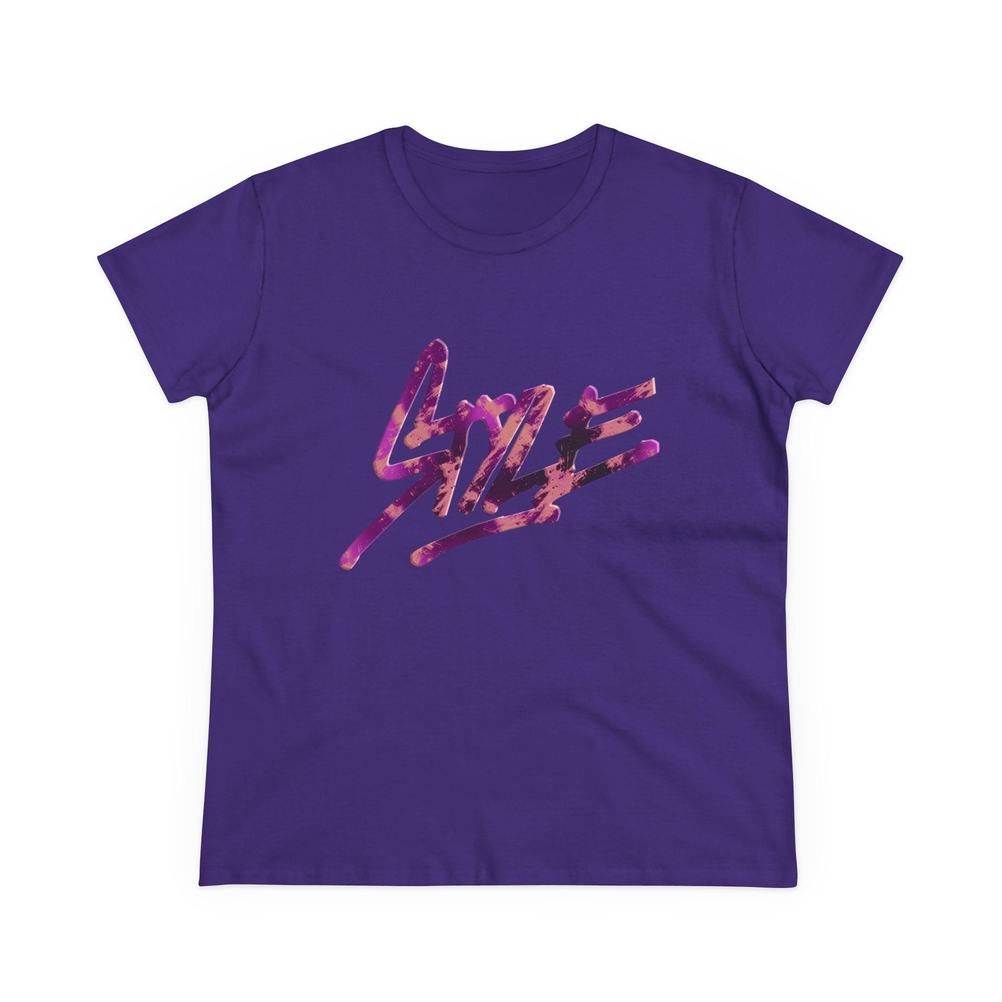 Stylish Women's Midweight Cotton Tee - Perfect for Casual Outings & Everyday Wear