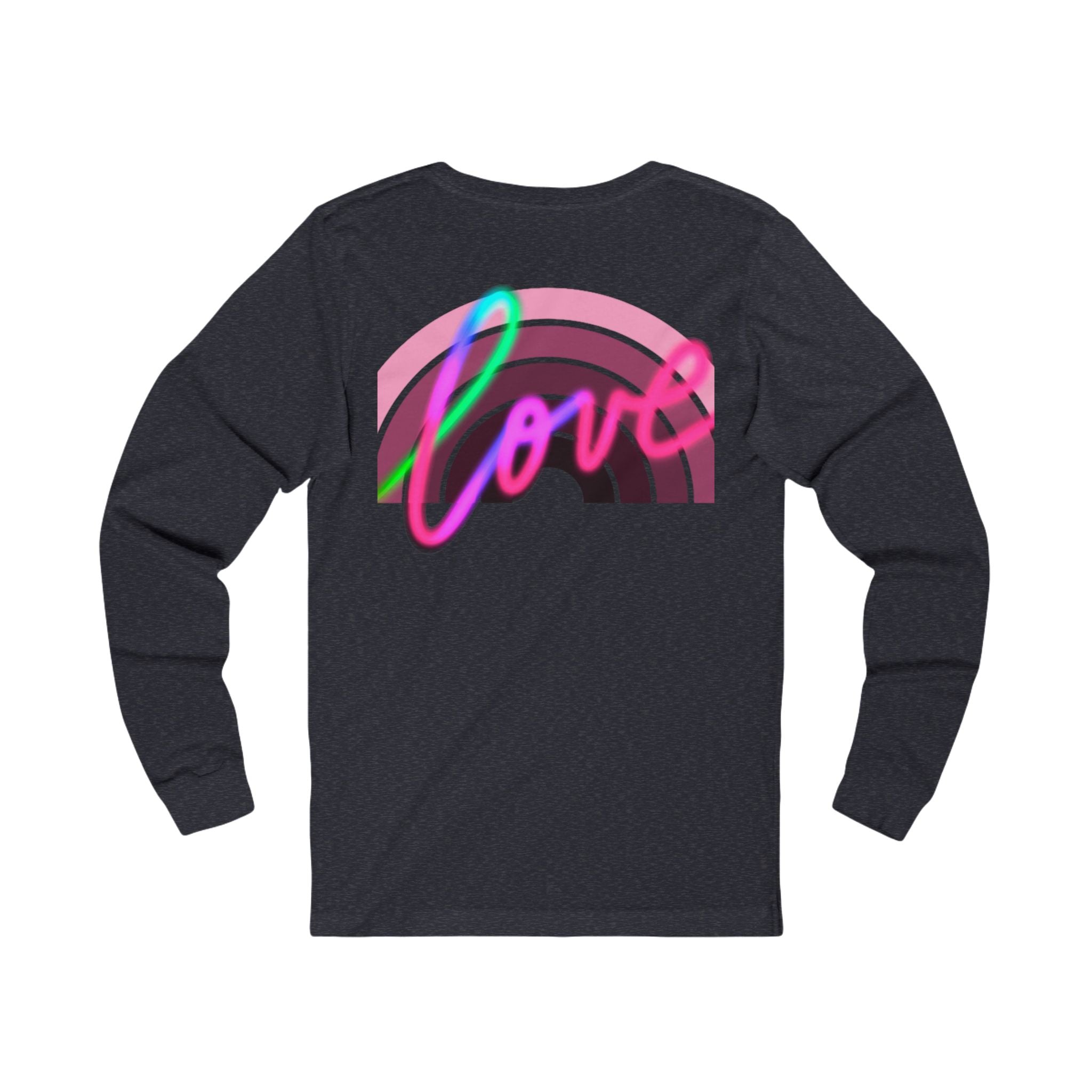 LOVE (FRONT AND BACK) Long Sleeve Tee