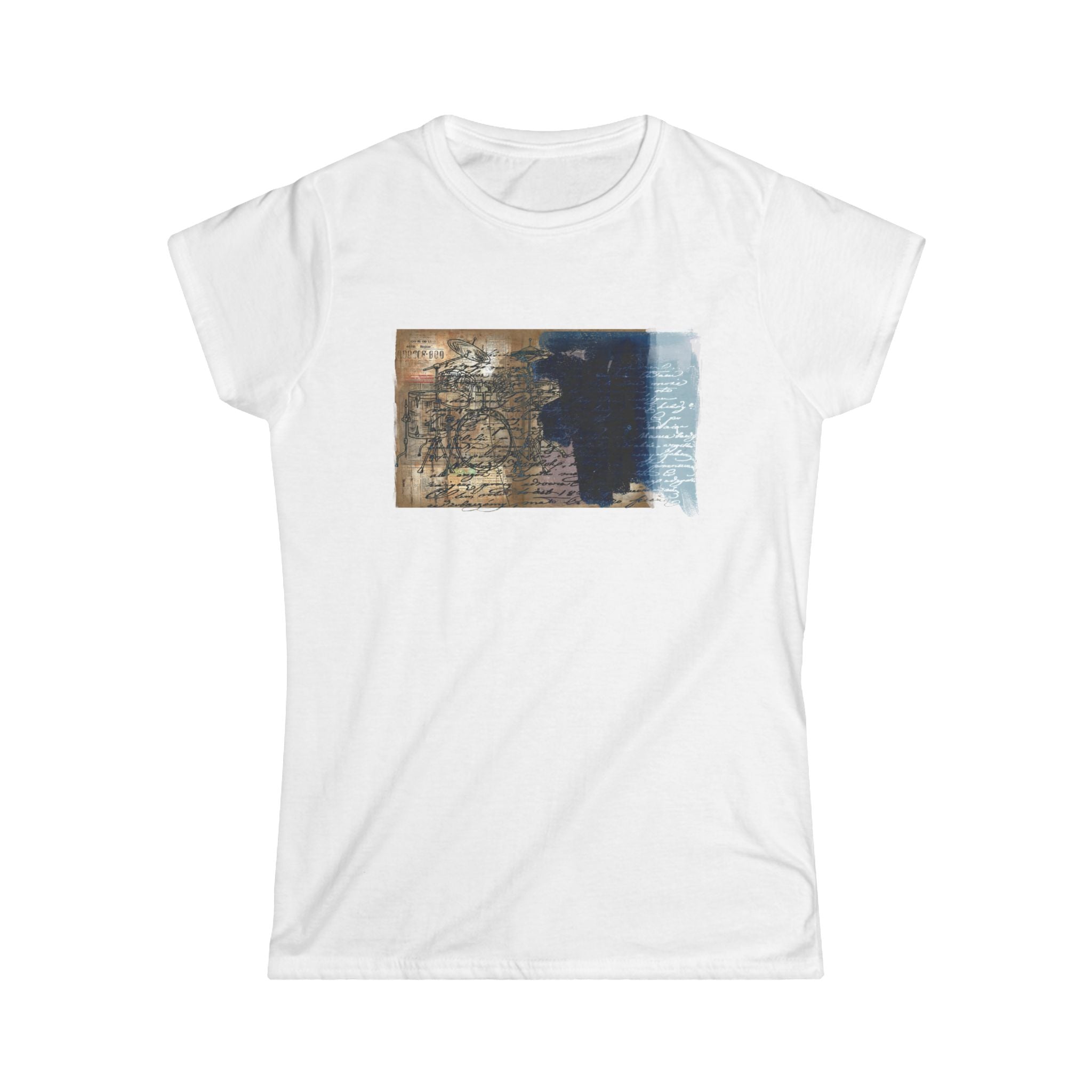 Artistic Women's Softstyle Tee, Trendy Graphic Shirt, Casual Everyday Wear, Perfect Gift for Her, Unique Art Tee, Birthday Gift, Cozy [...]