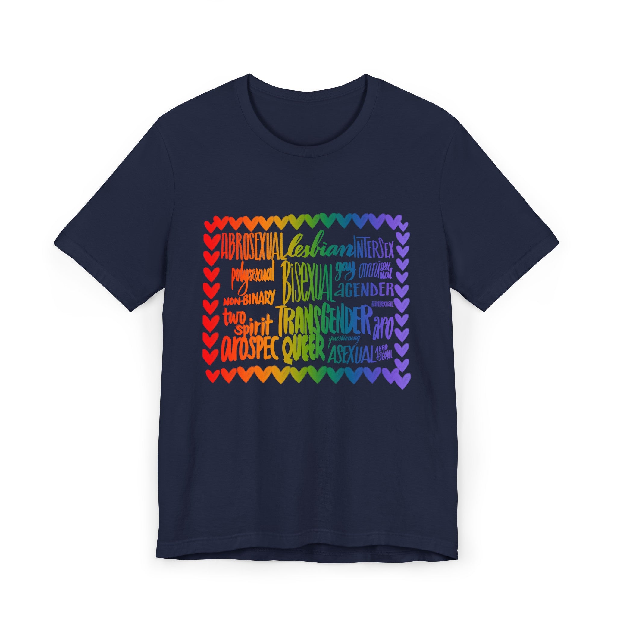 LGBTQIA+ Unisex Jersey T-Shirt