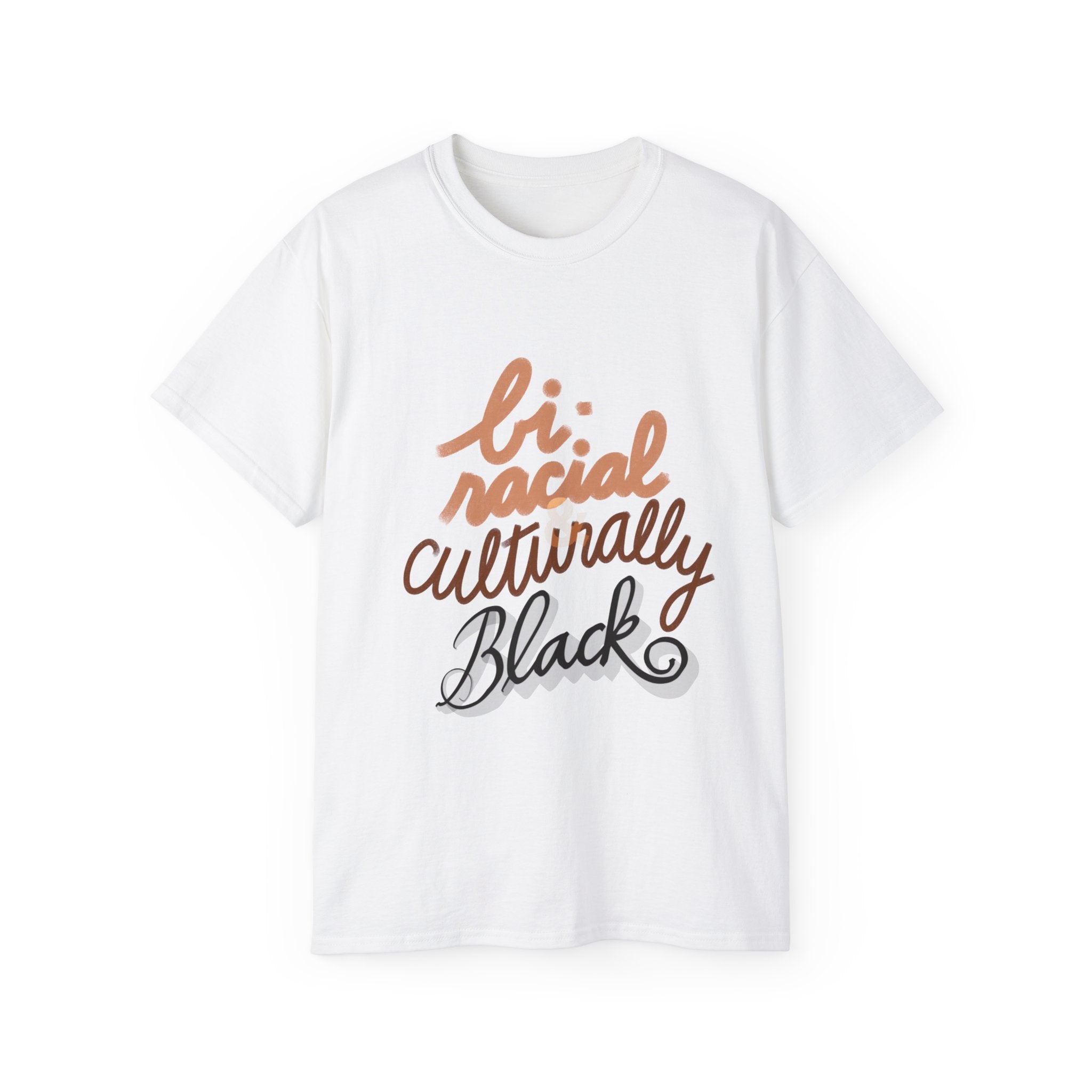 BIRACIAL & CULTURALLY BLACK Unisex Ultra Cotton Tee