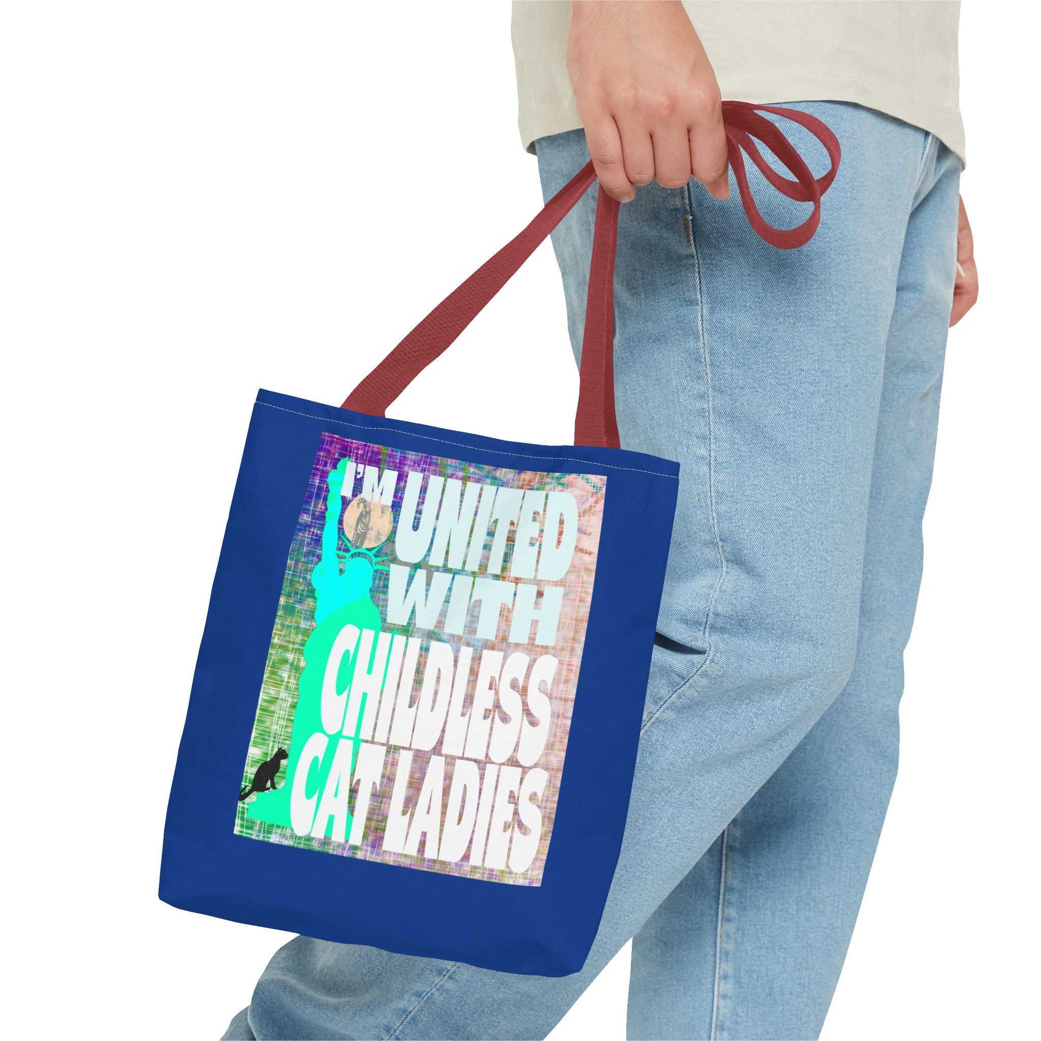 UNITED WITH CHILDLESS CAT LADIES Tote