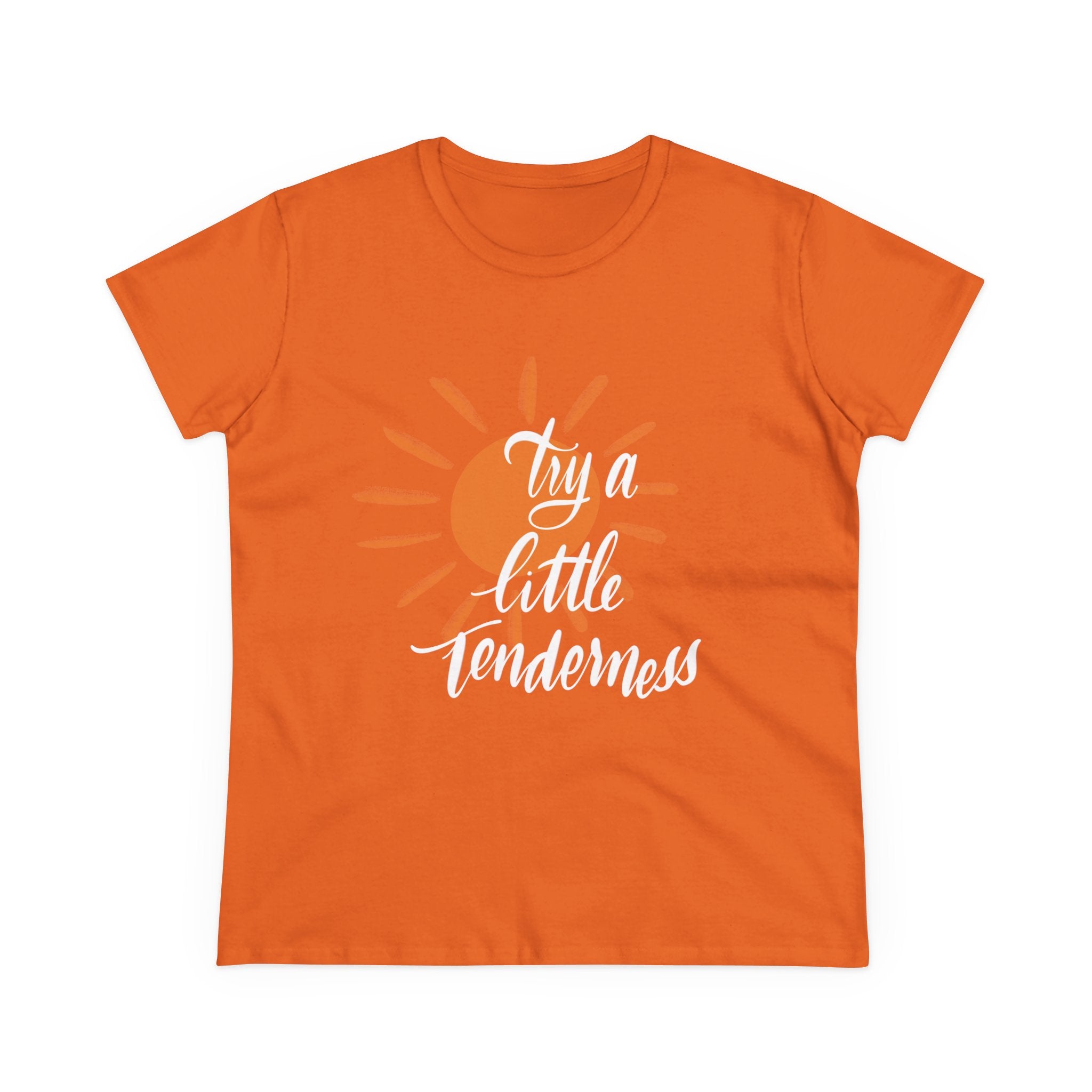 Sunny Vibes Women's Midweight Cotton Tee