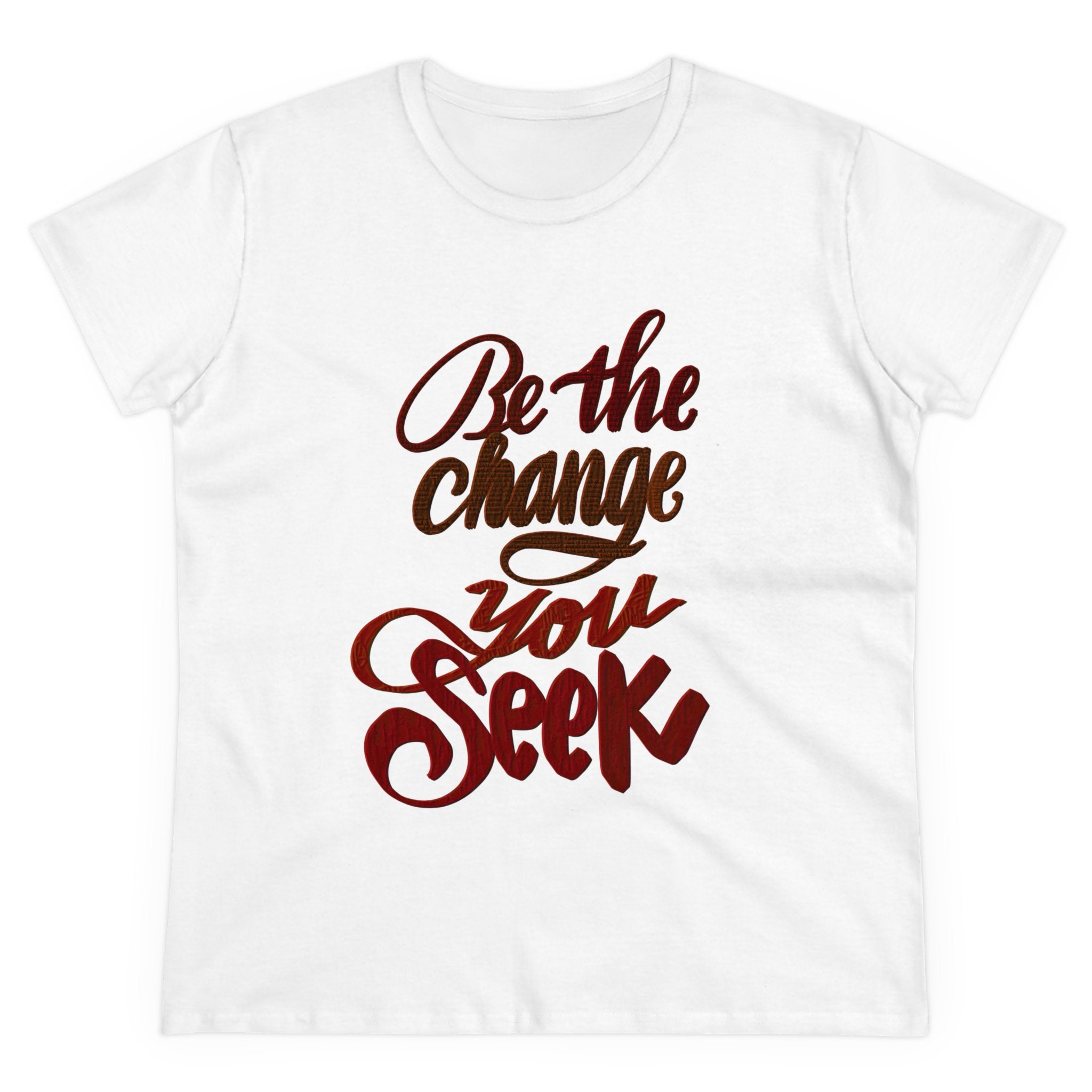 BE THE CHANGE Midweight Cotton Tee