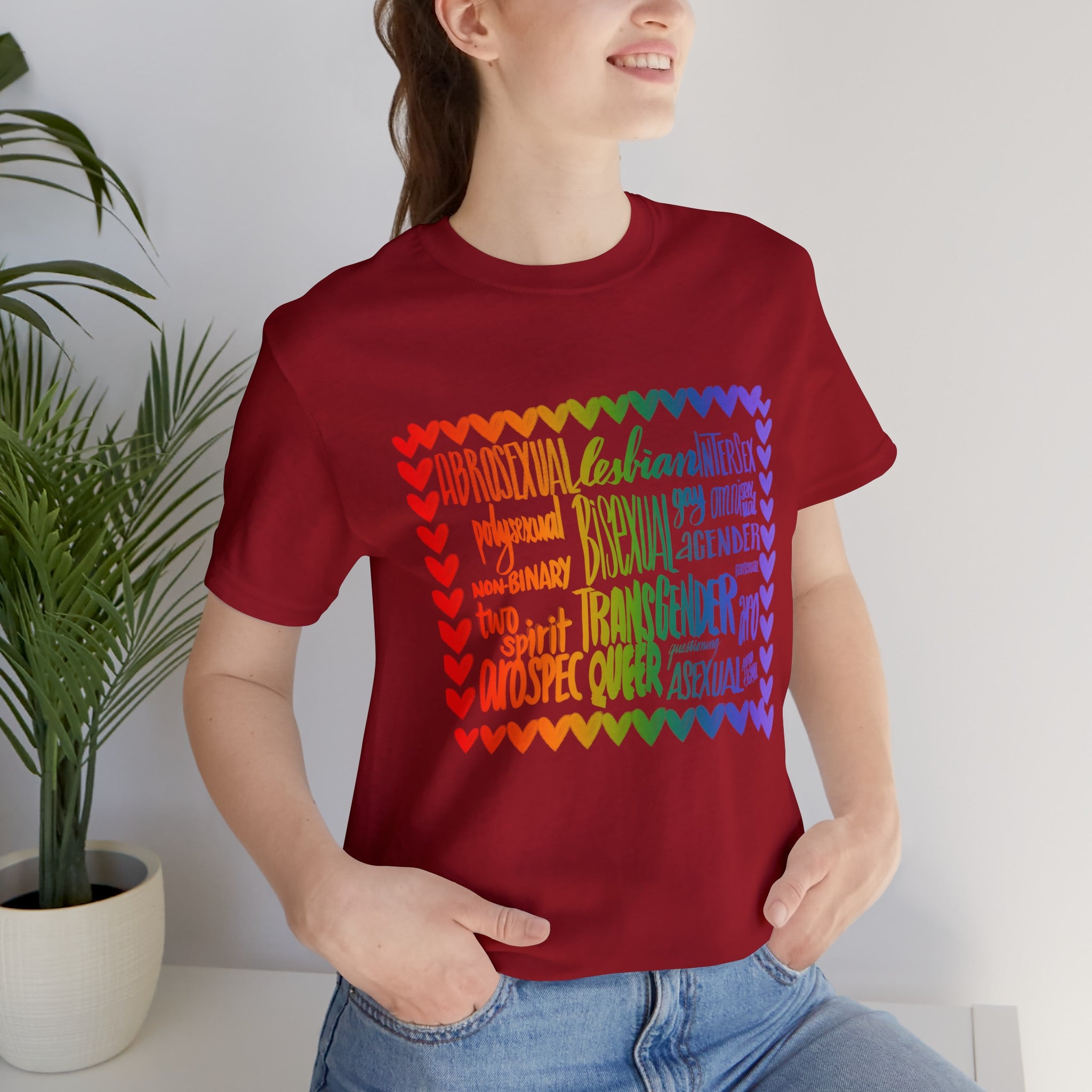 LGBTQIA+ Unisex Jersey T-Shirt