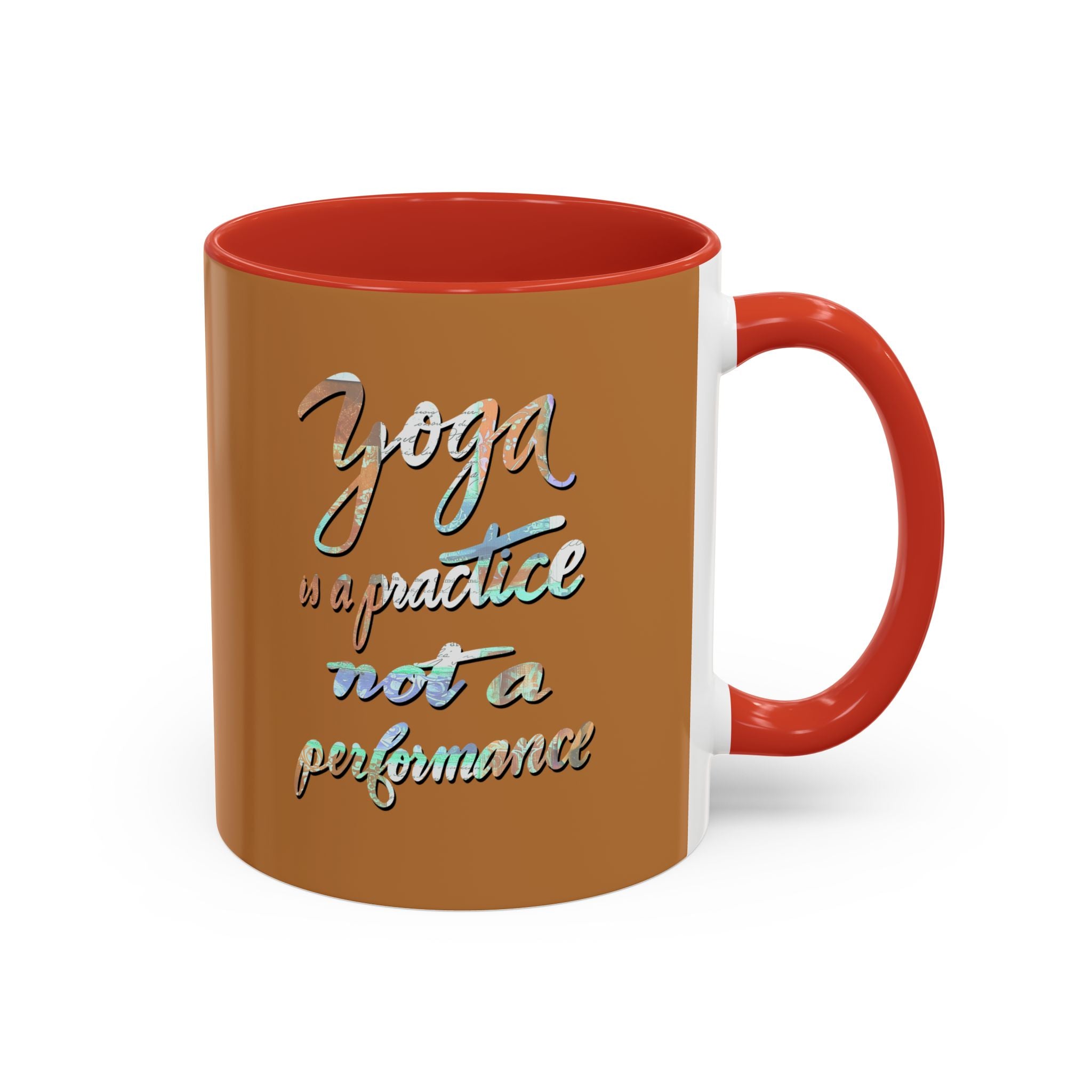 Yoga is a Practice mug