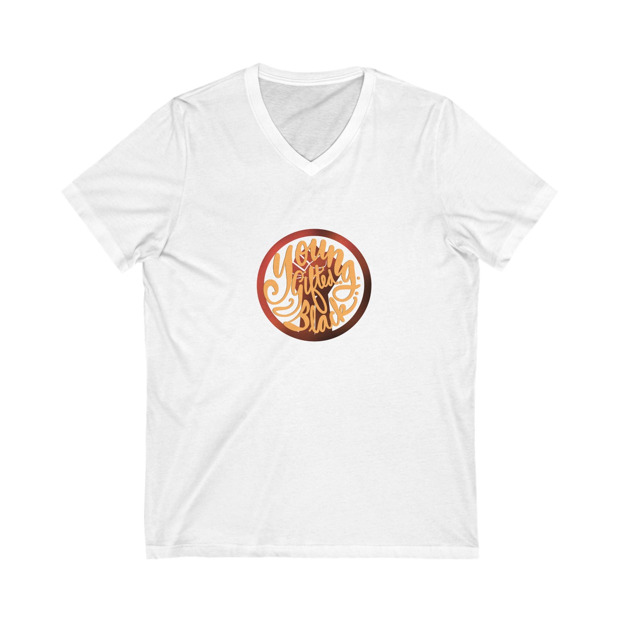 V-Neck Tee - Motivational Graphic T-Shirt