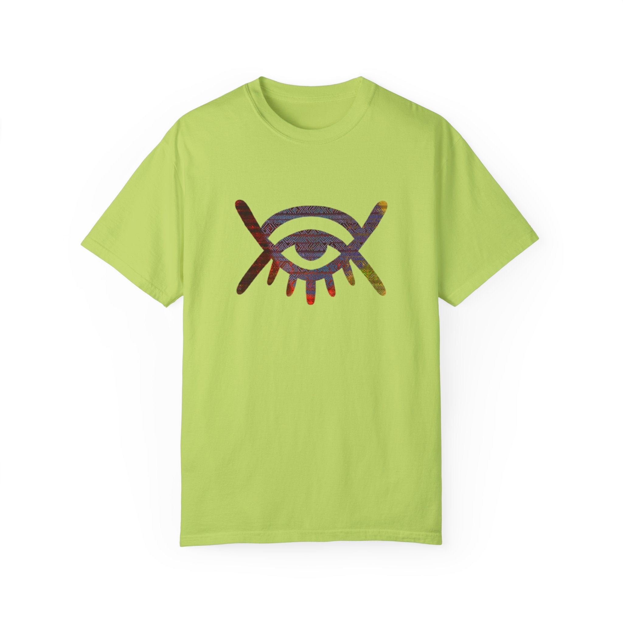 ALL-SEEING EYE ADINKRA Unisex Garment-Dyed T-shirt