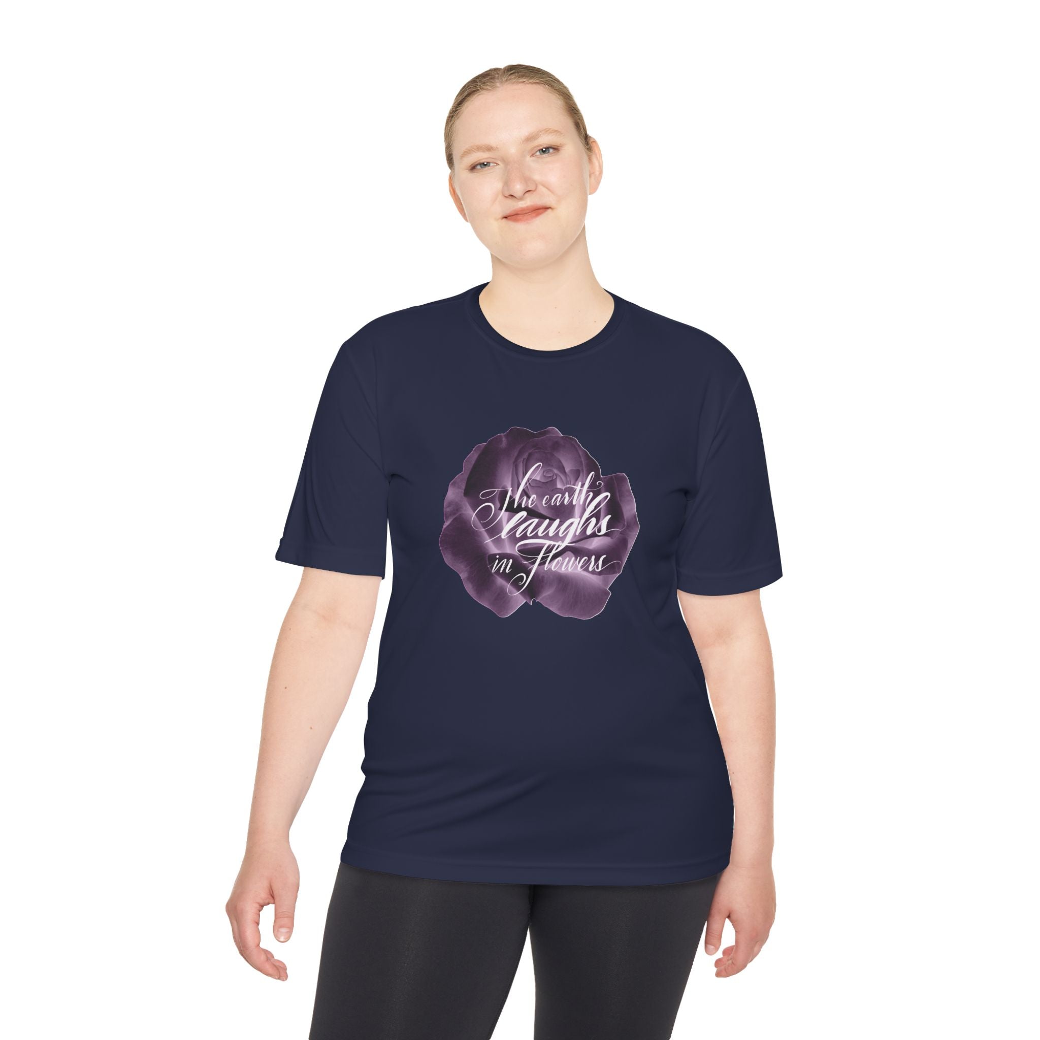 Floral Inspirational Unisex Moisture-Wicking Tee - Perfect for Everyday Comfort