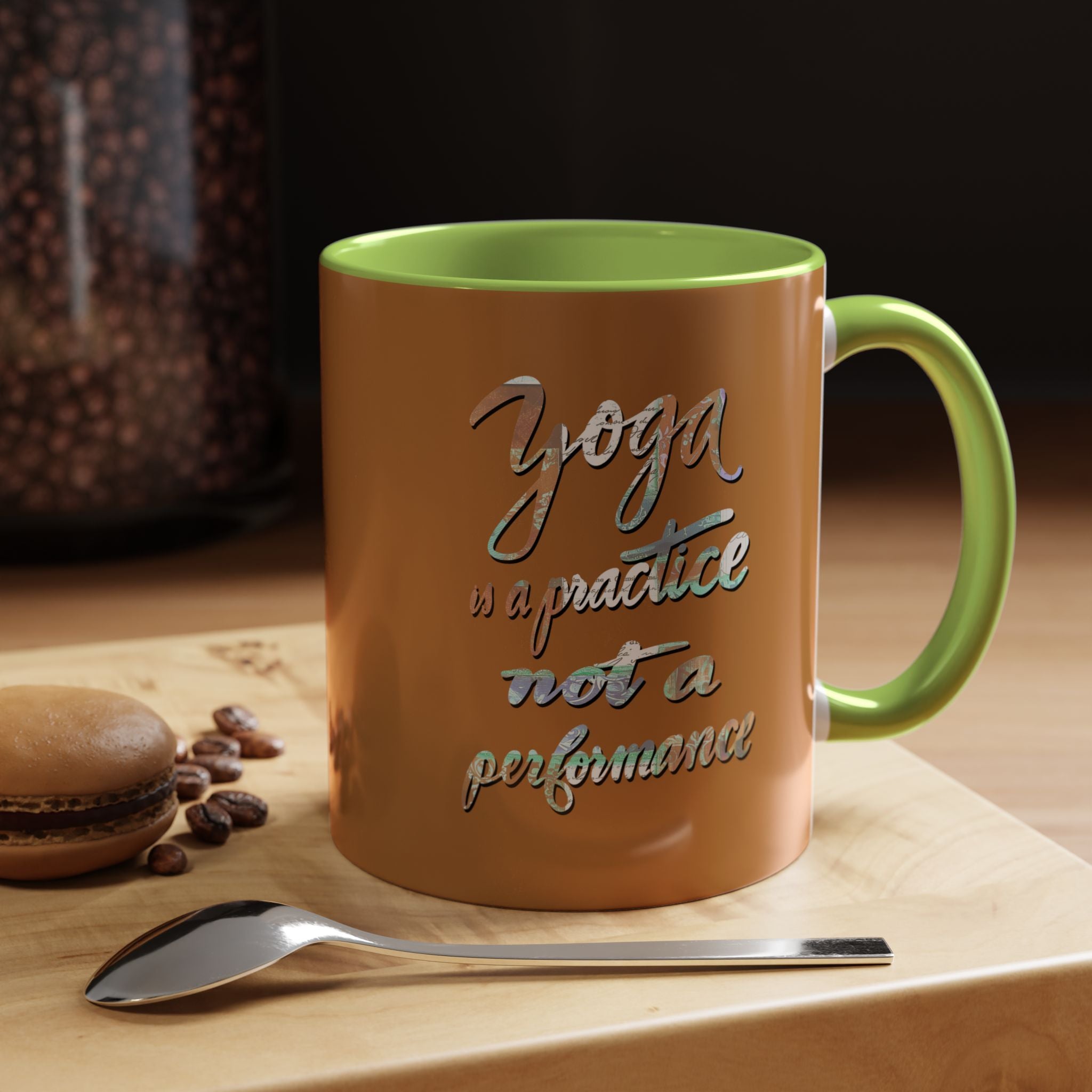 Yoga is a Practice mug