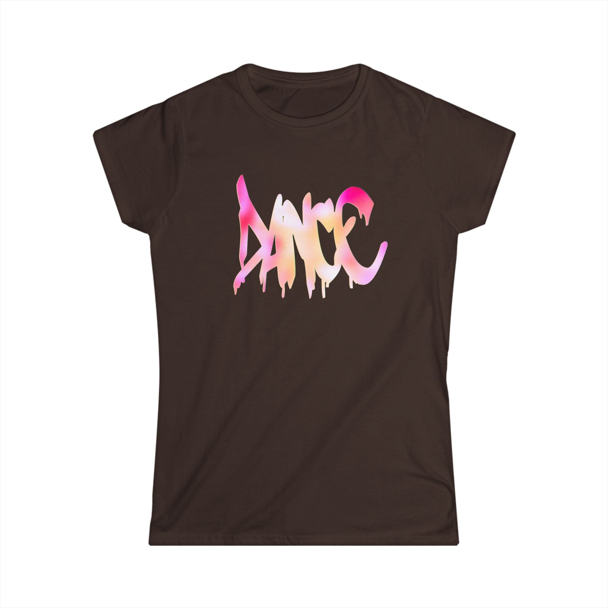 Dance Vibe Women's Softstyle Tee - Perfect for Dance Lovers