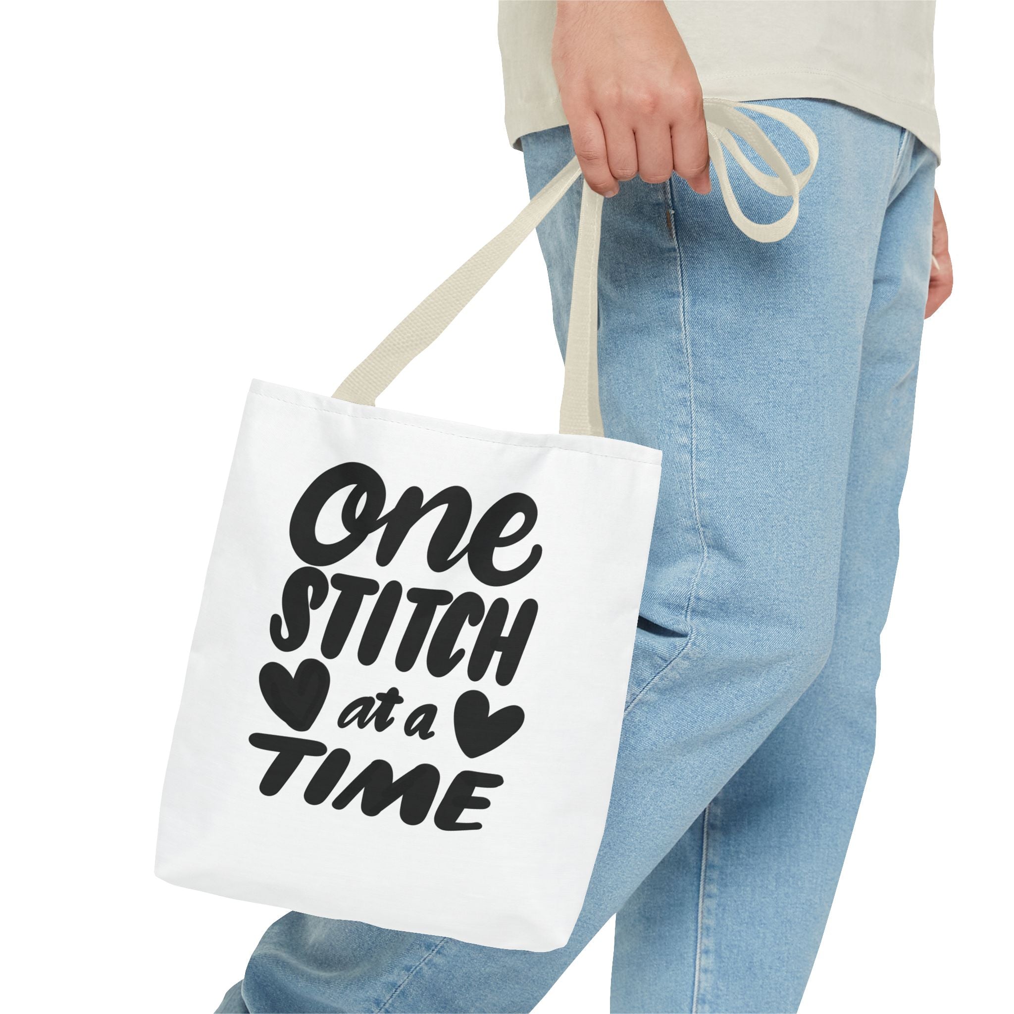 ONE STITCH AT A TIME TOTE