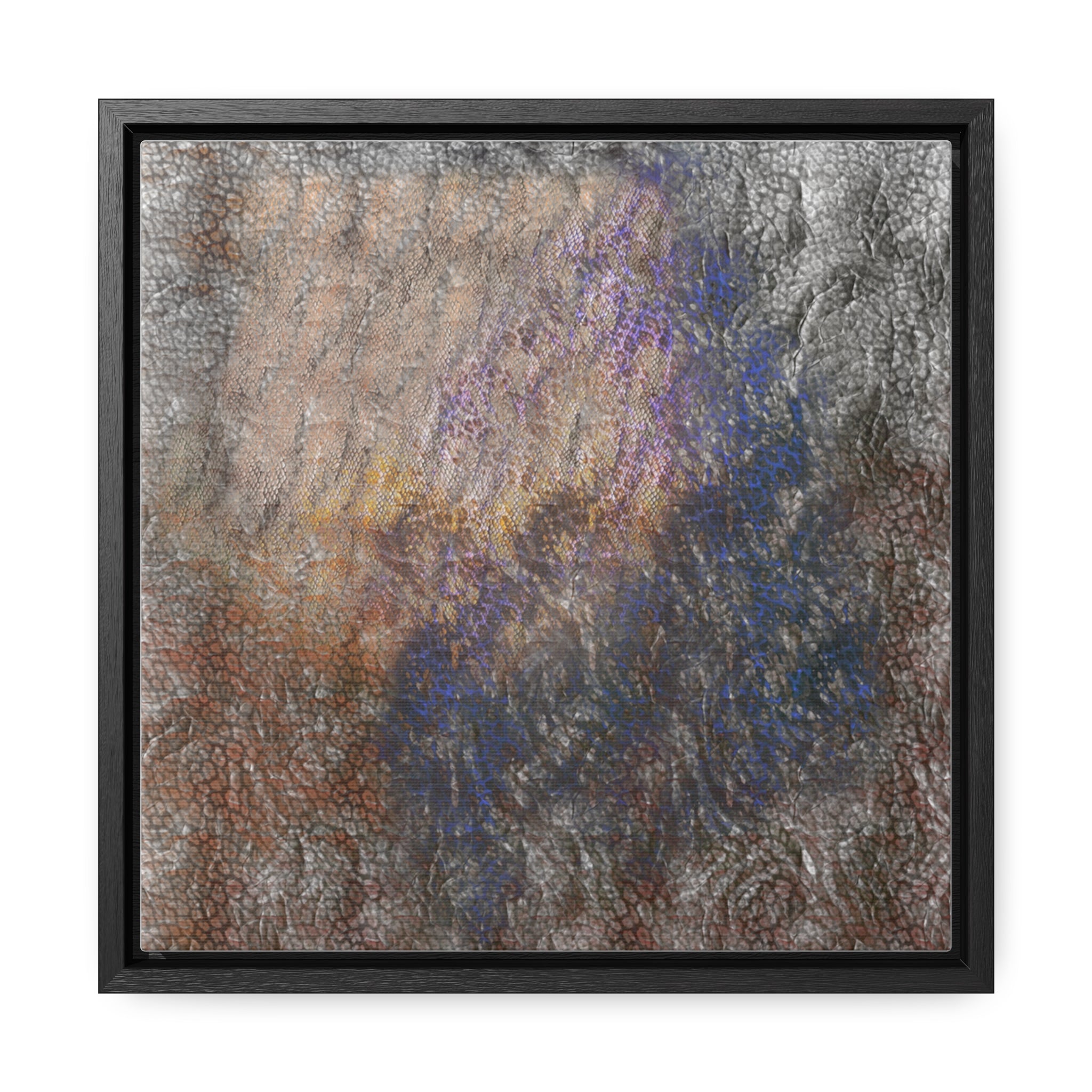 THROUGH A GLASS DARKLY Gallery Canvas Wraps, Square Frame