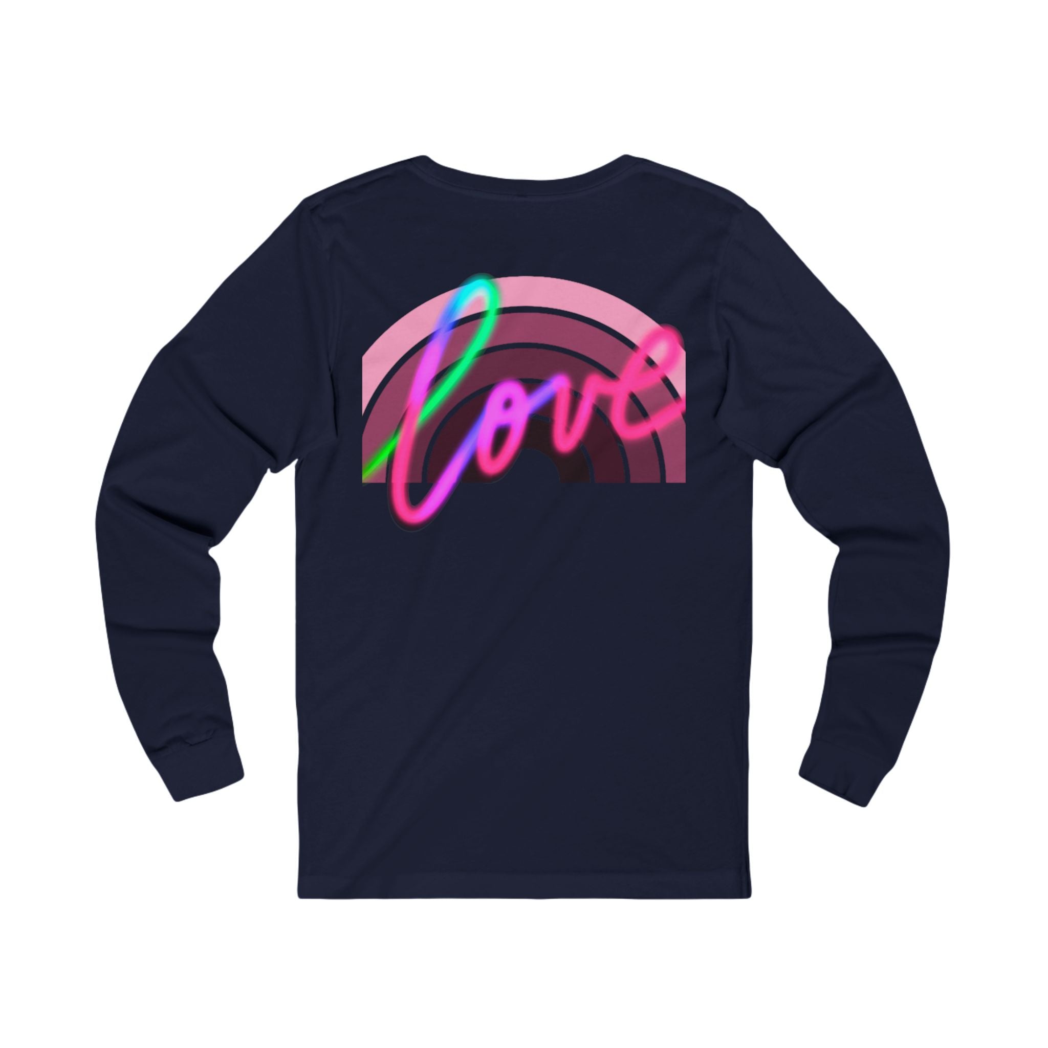 LOVE (FRONT AND BACK) Long Sleeve Tee