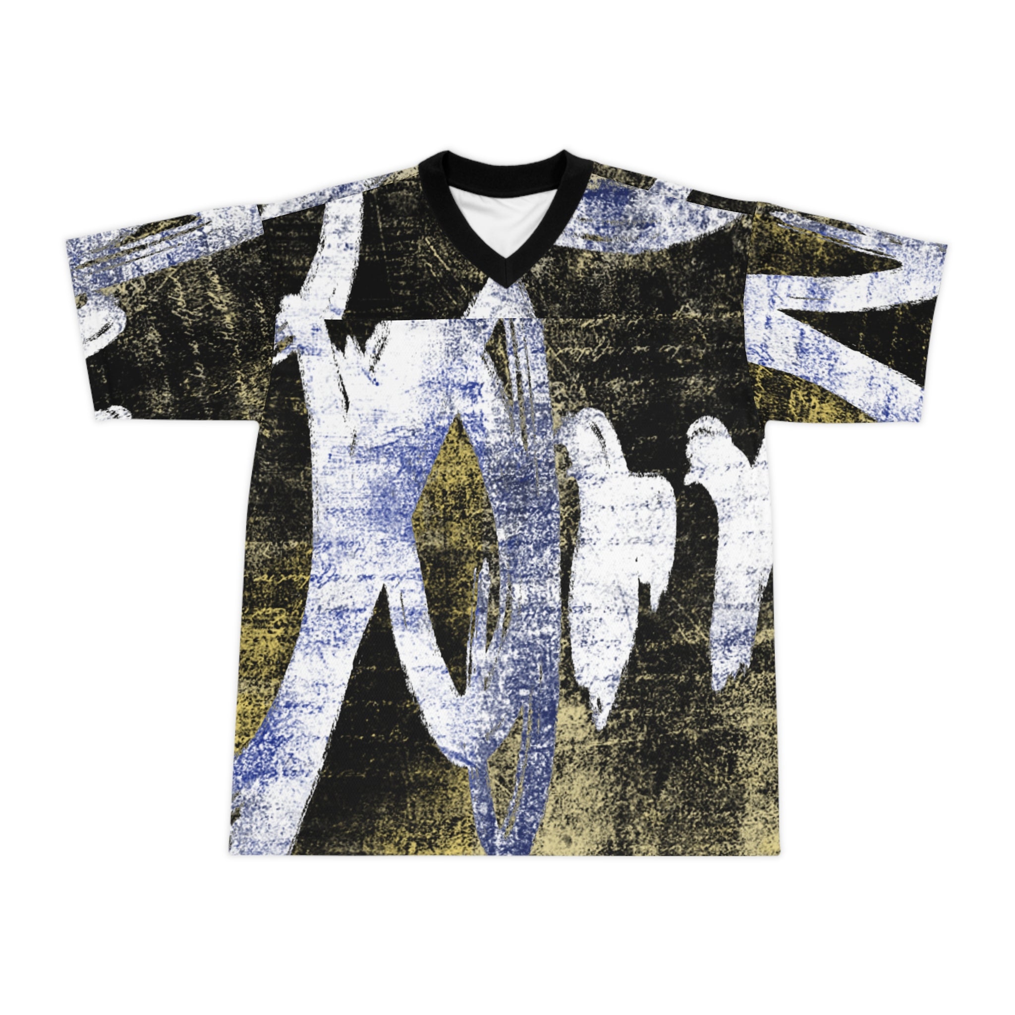 Artistic Football Jersey - Bold Abstract Design