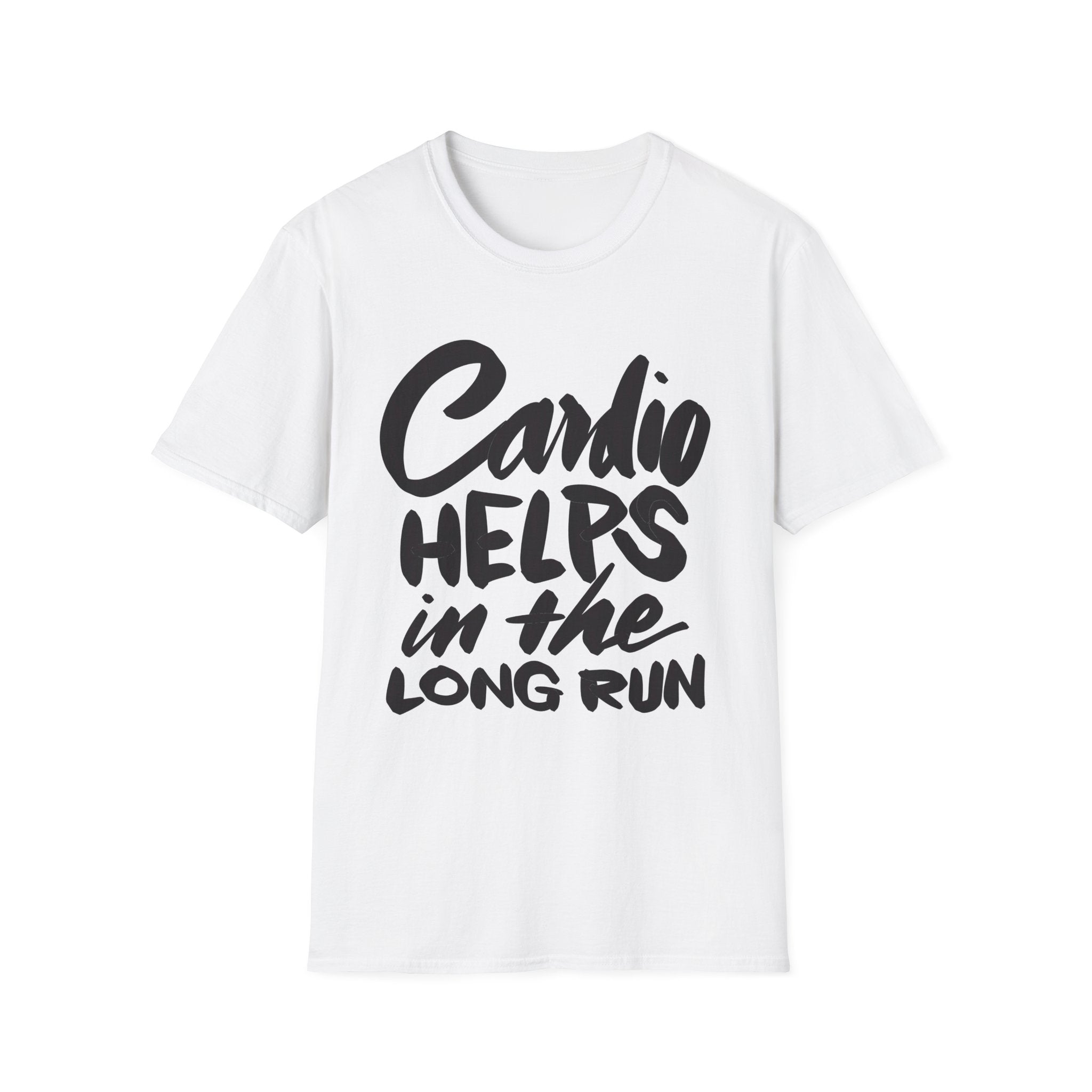 CARDIO HELPS IN THE LONG RUN T-Shirt