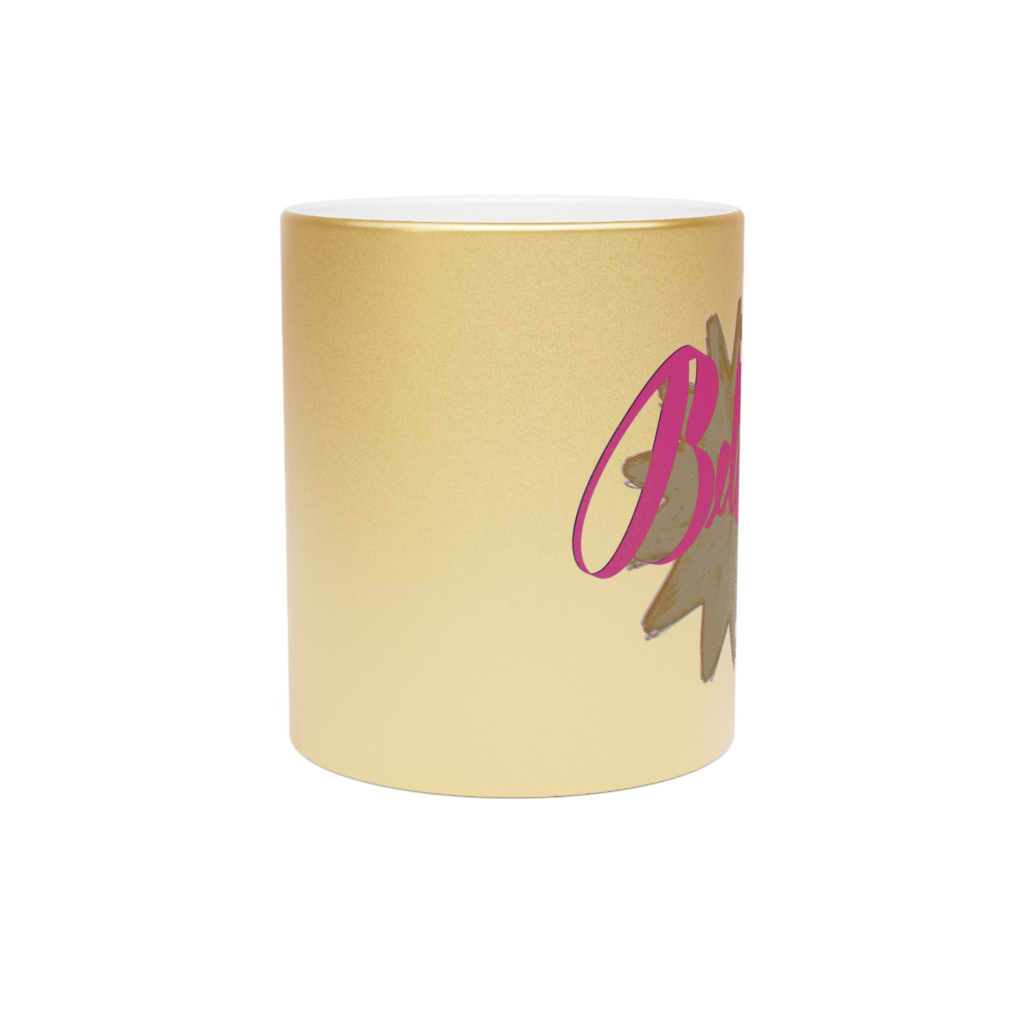 BELIEVE Metallic Mug (Choice of silver or gold)