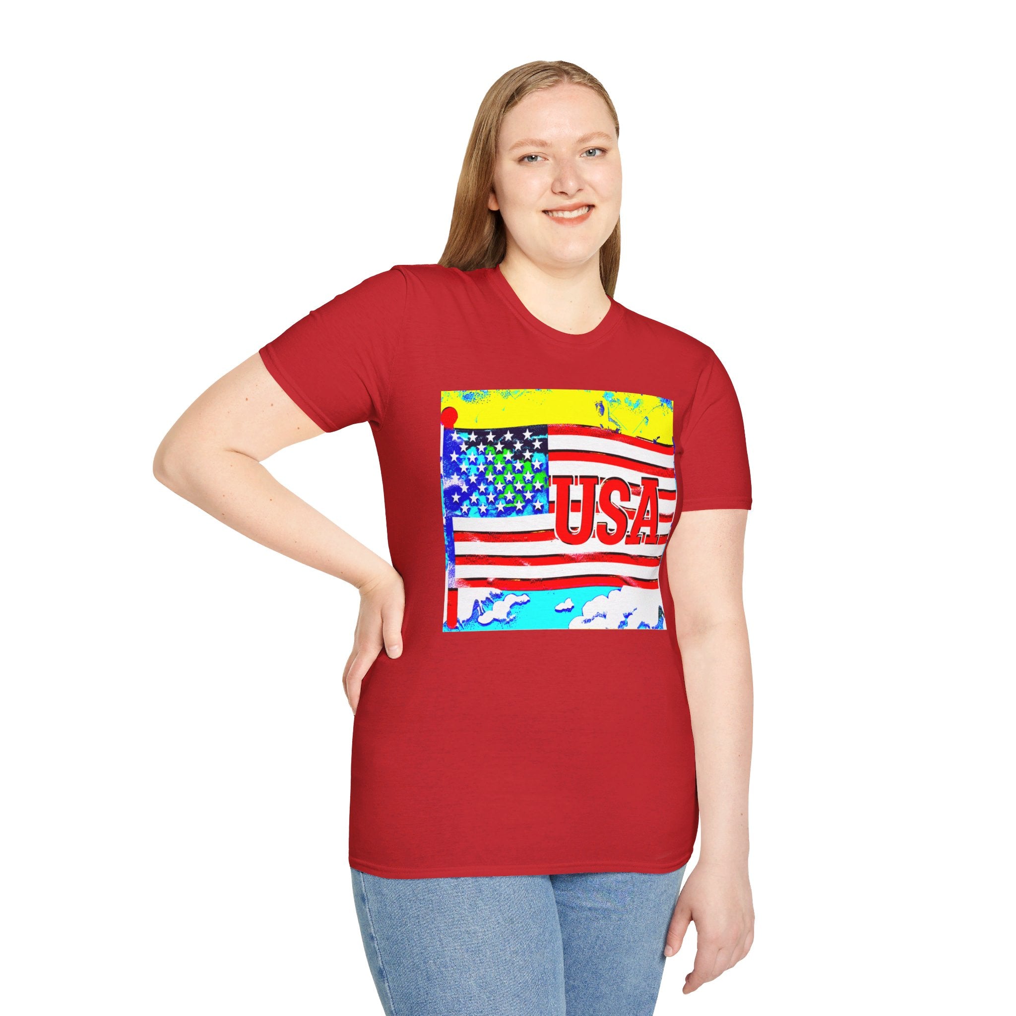 COLORFUL USA Softstyle T-Shirt