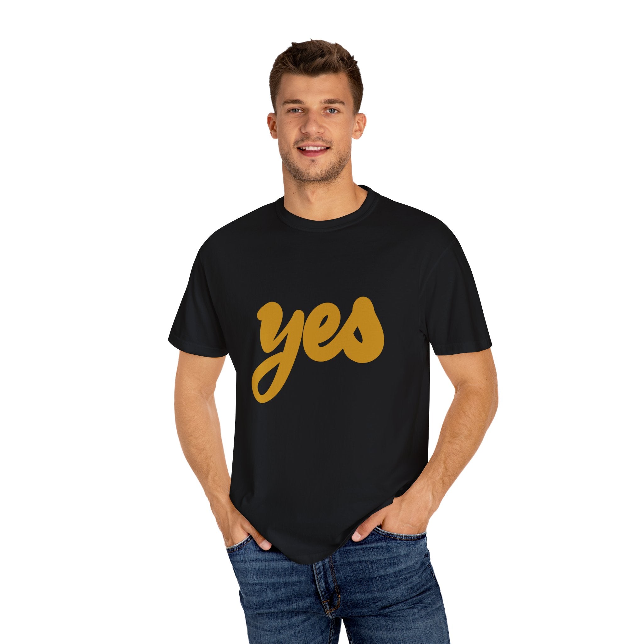 YES Unisex Garment-Dyed T-shirt