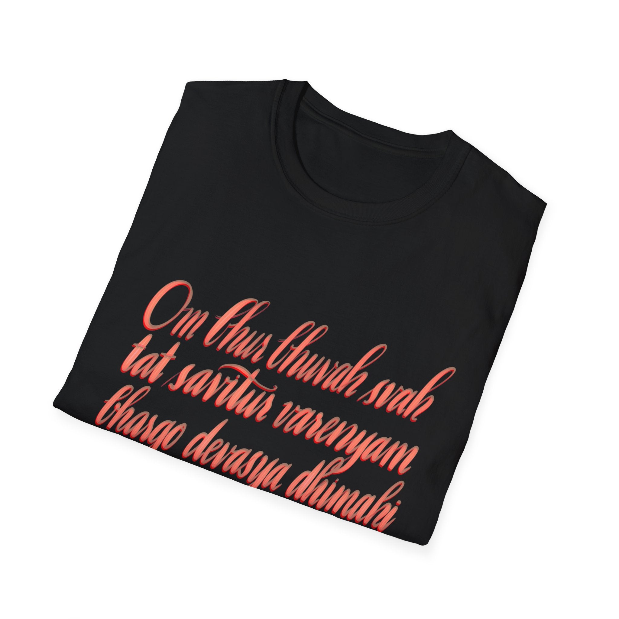 Spiritual Affirmation Unisex Softstyle T-Shirt - Inspirational Quote Tee