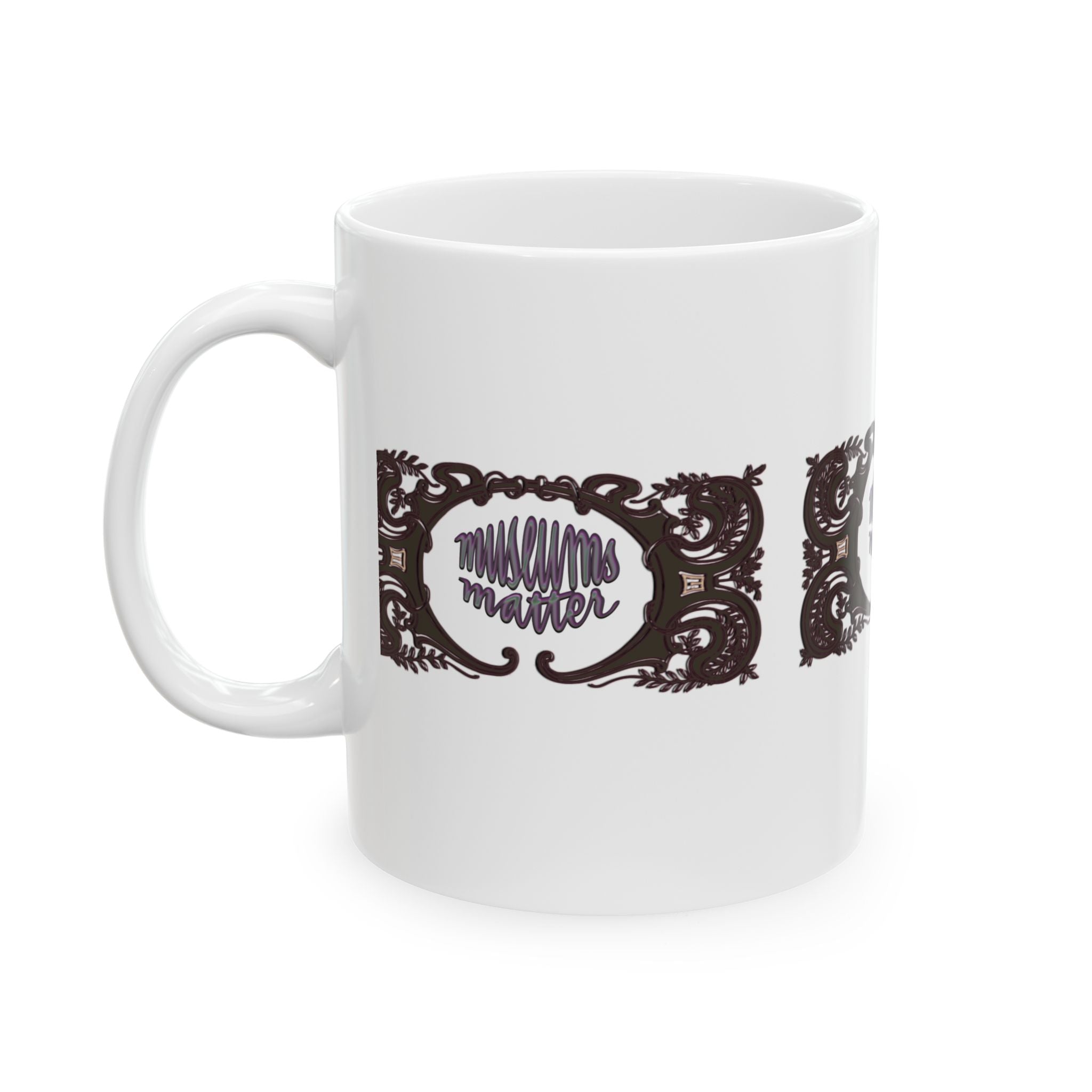 Elegant Museums Matter Ceramic Mug - Perfect for Coffee Lovers, Gift for Friends, Motivational Decor, Home & Office Essentials