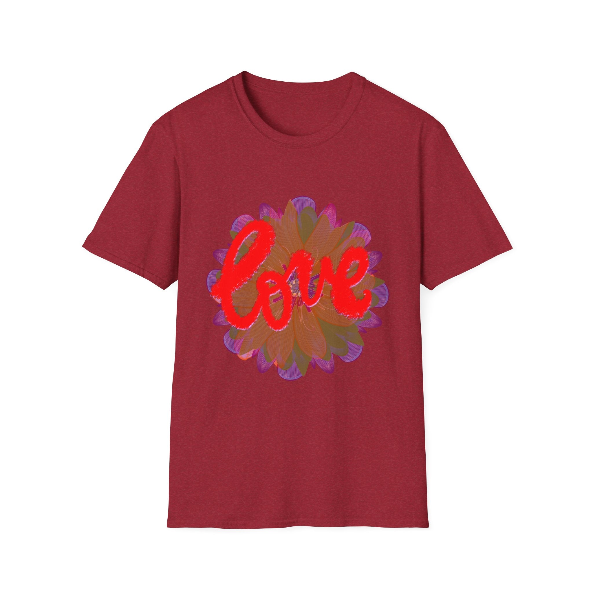 LOVE AND FLOWER POWER TEE