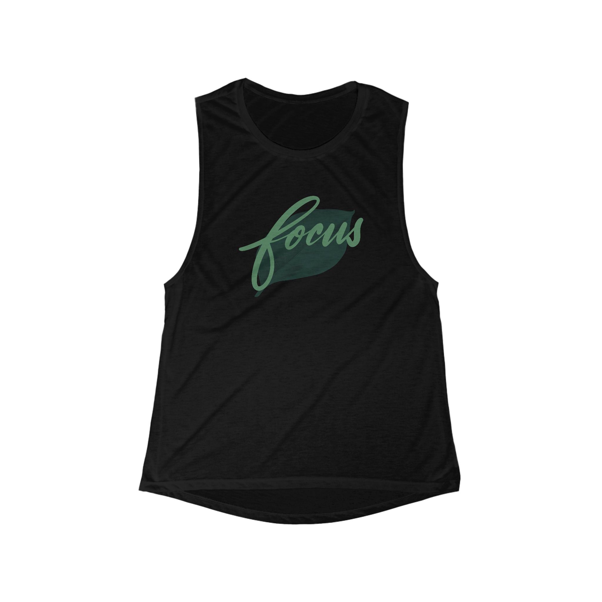 FOCUS Women's Flowy Scoop Muscle Tank