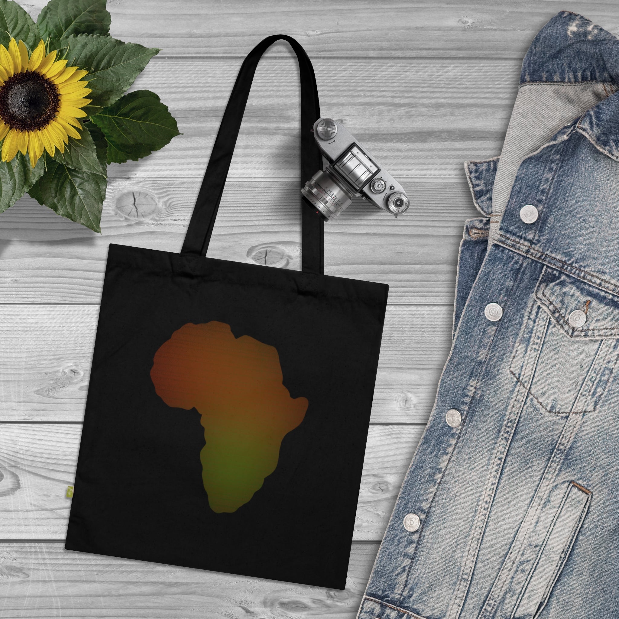 AFRICA Organic Cotton Tote Bag