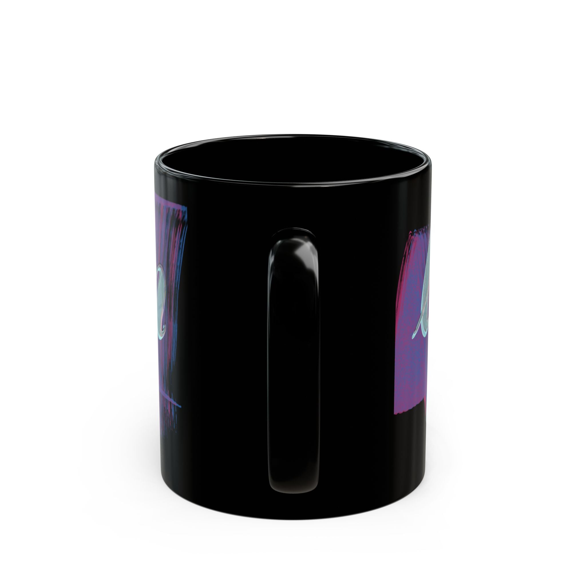 LEAN IN Black Mug (11oz)