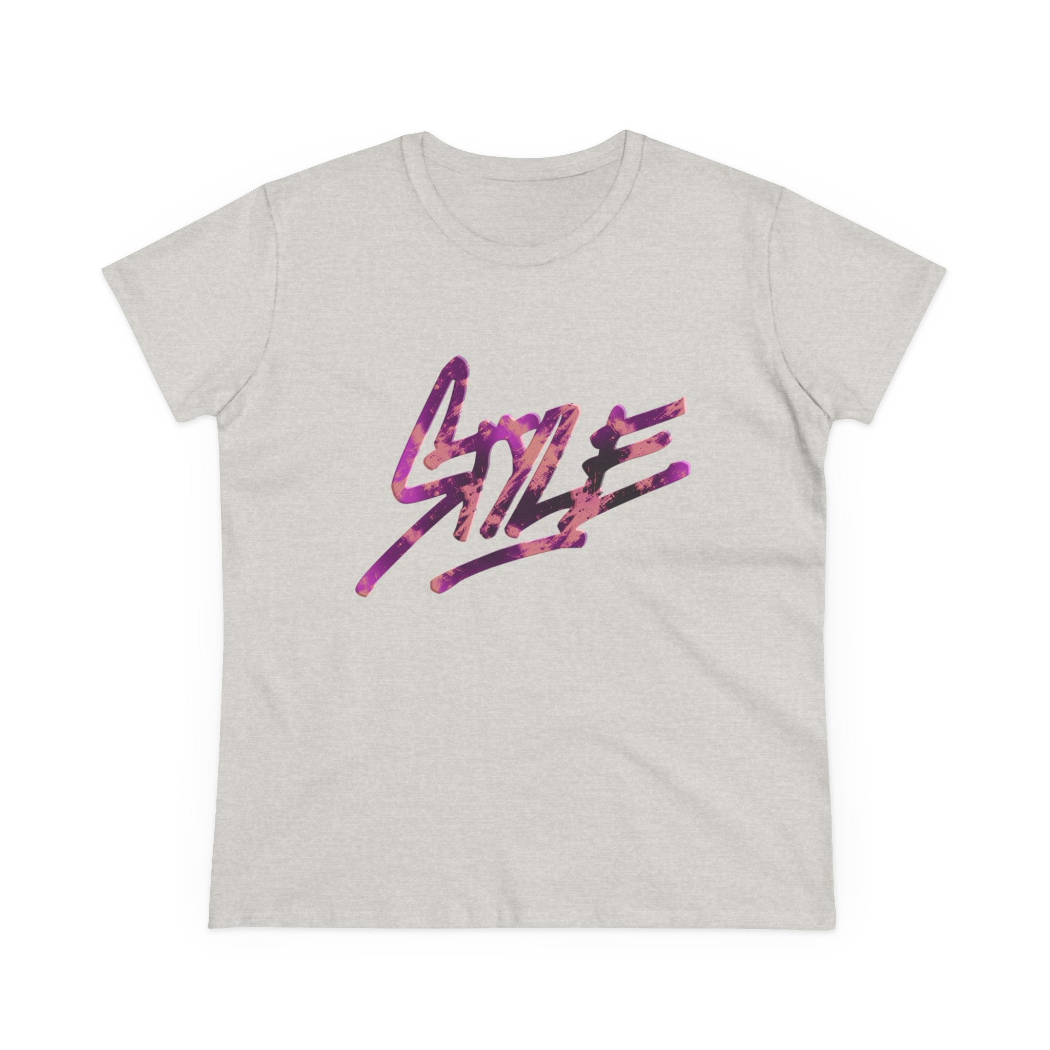 Stylish Women's Midweight Cotton Tee - Perfect for Casual Outings & Everyday Wear