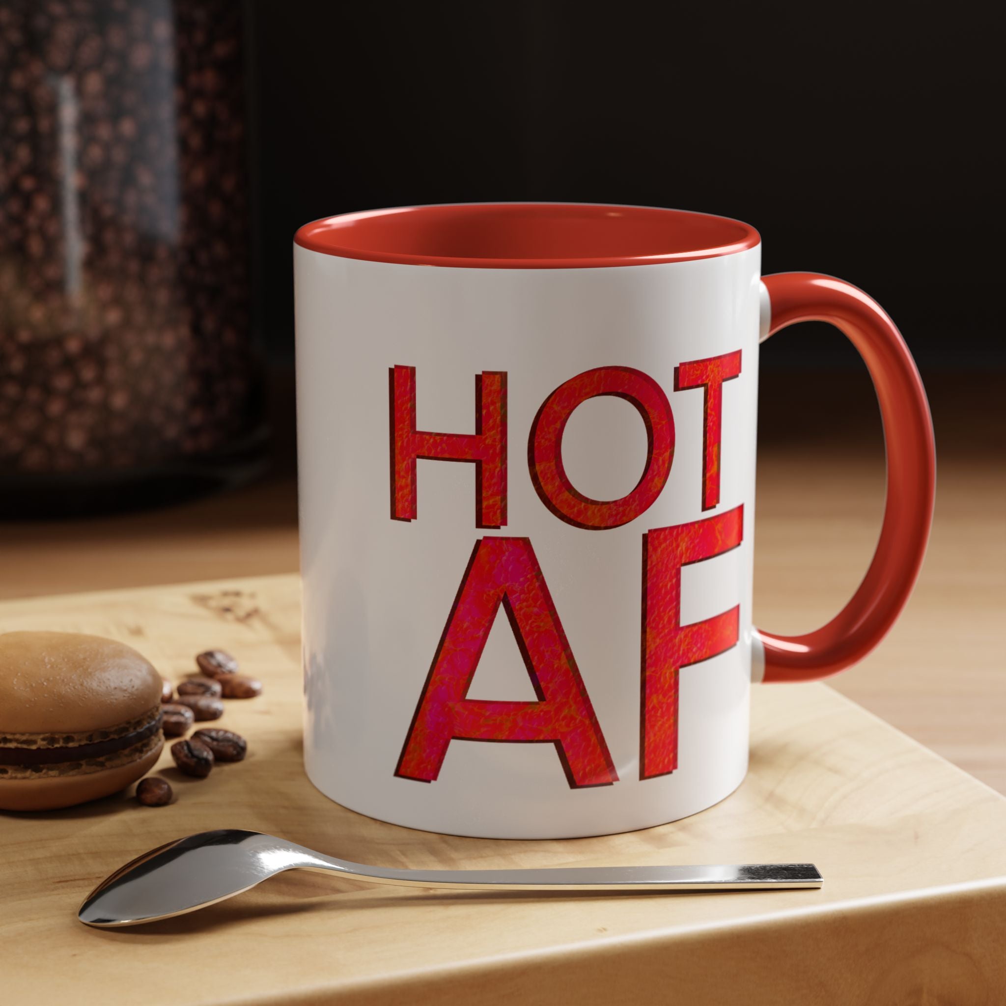 HOT AF Accent Coffee Mug (11 oz)