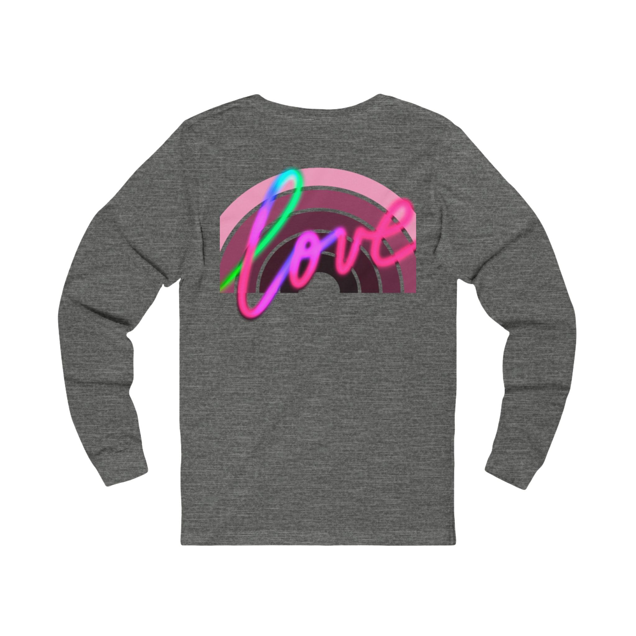 LOVE (FRONT AND BACK) Long Sleeve Tee