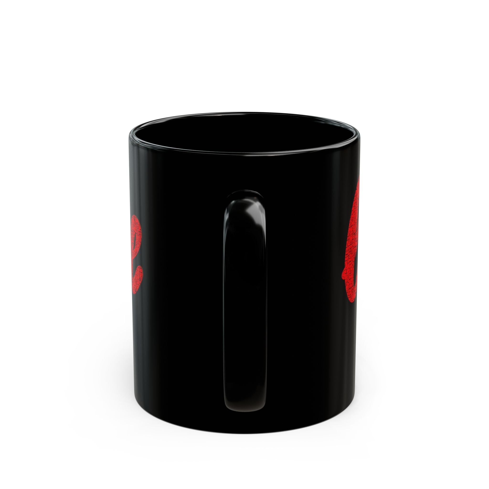 LOVE  Black Mug (11oz)