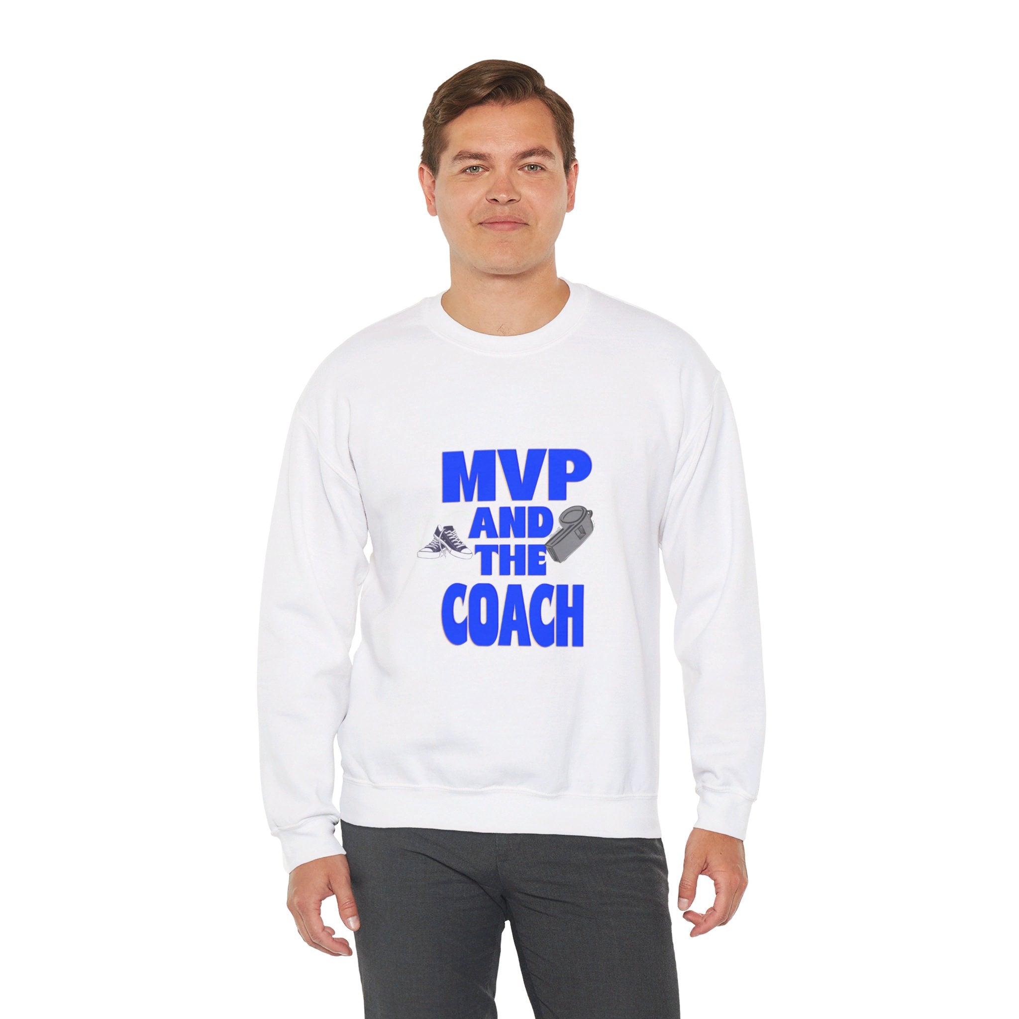 MVP AND THE COACH Unisex Heavy Blend™ Crewneck Sweatshirt