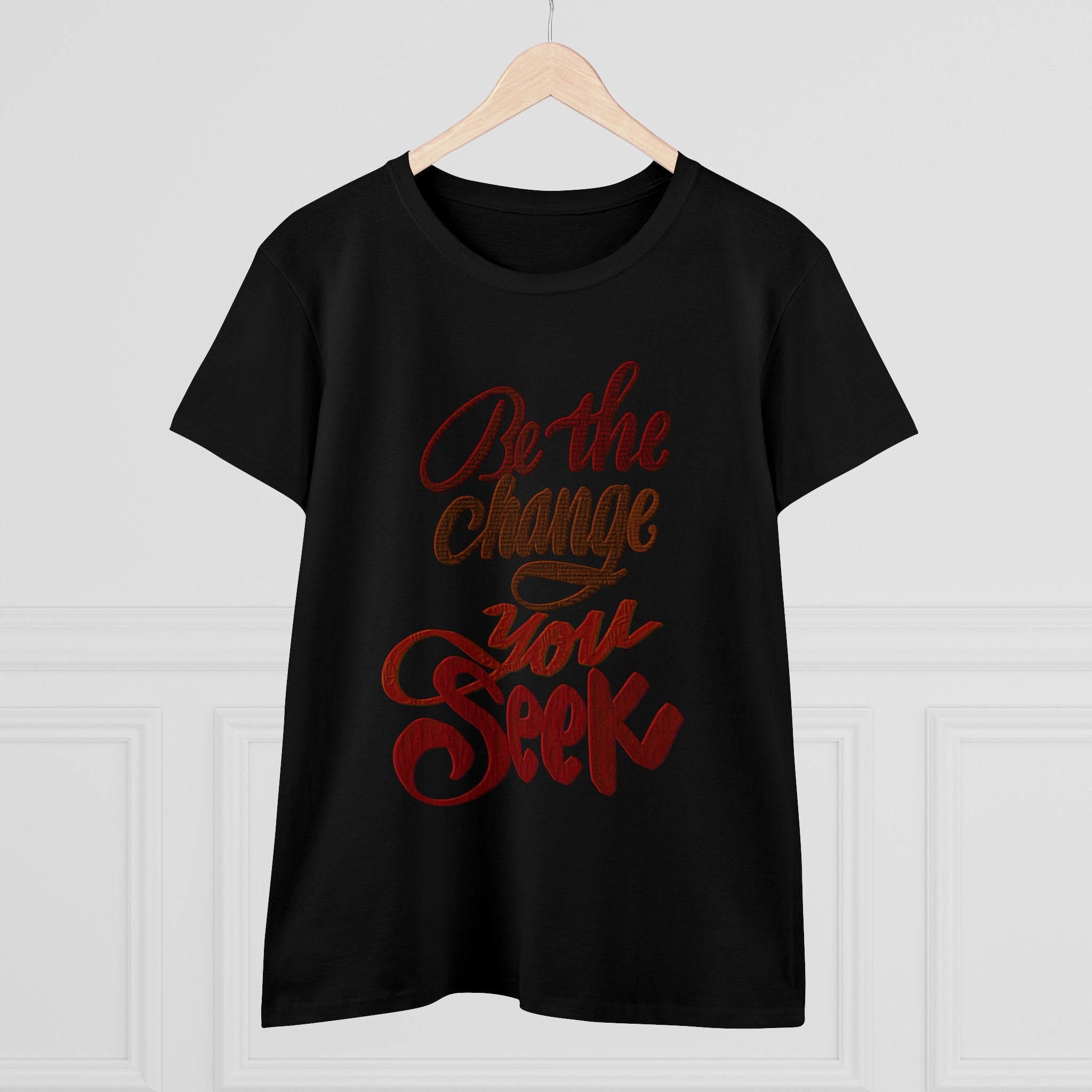 BE THE CHANGE Midweight Cotton Tee