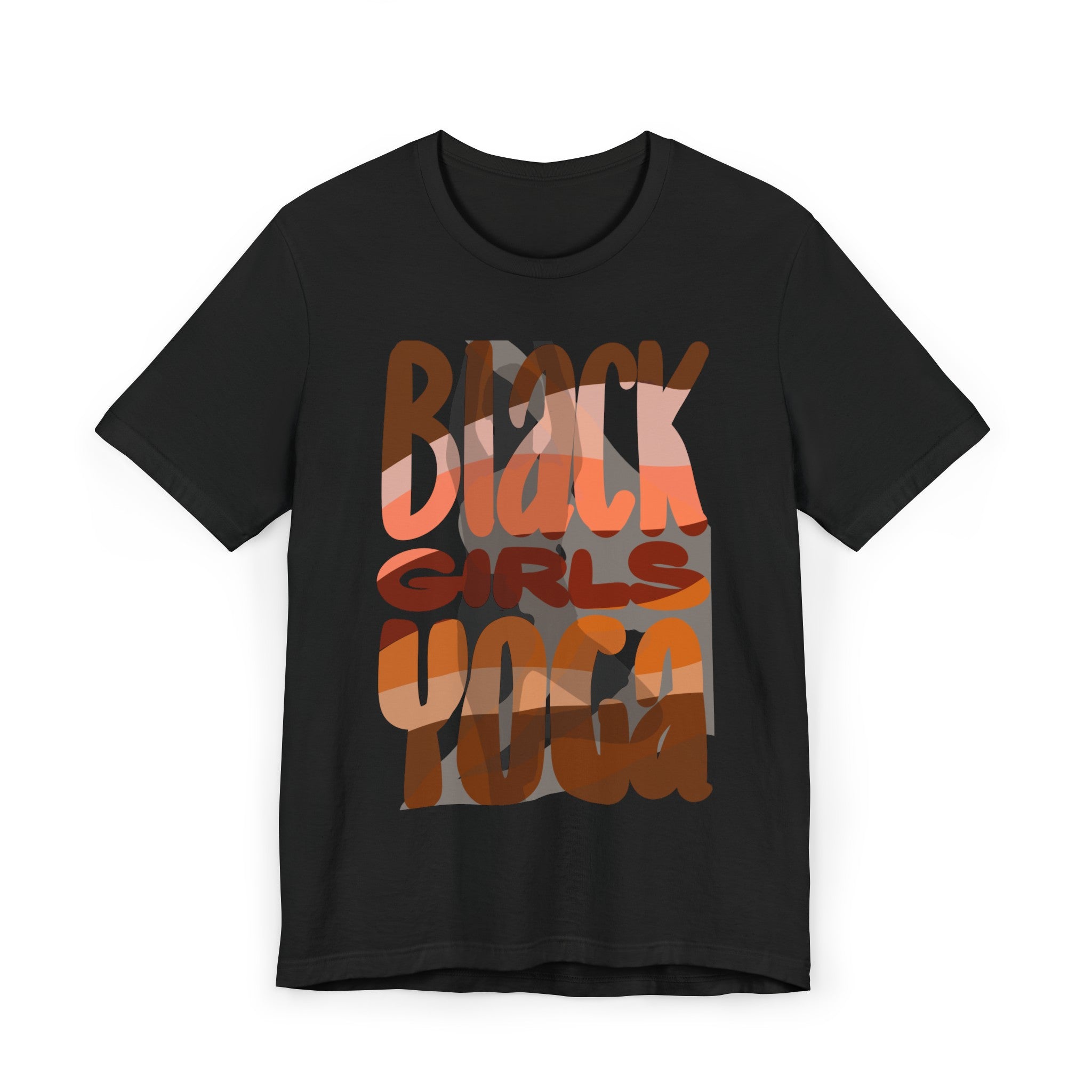 BLACK GIRLS YOGA Unisex Jersey T-Shirt