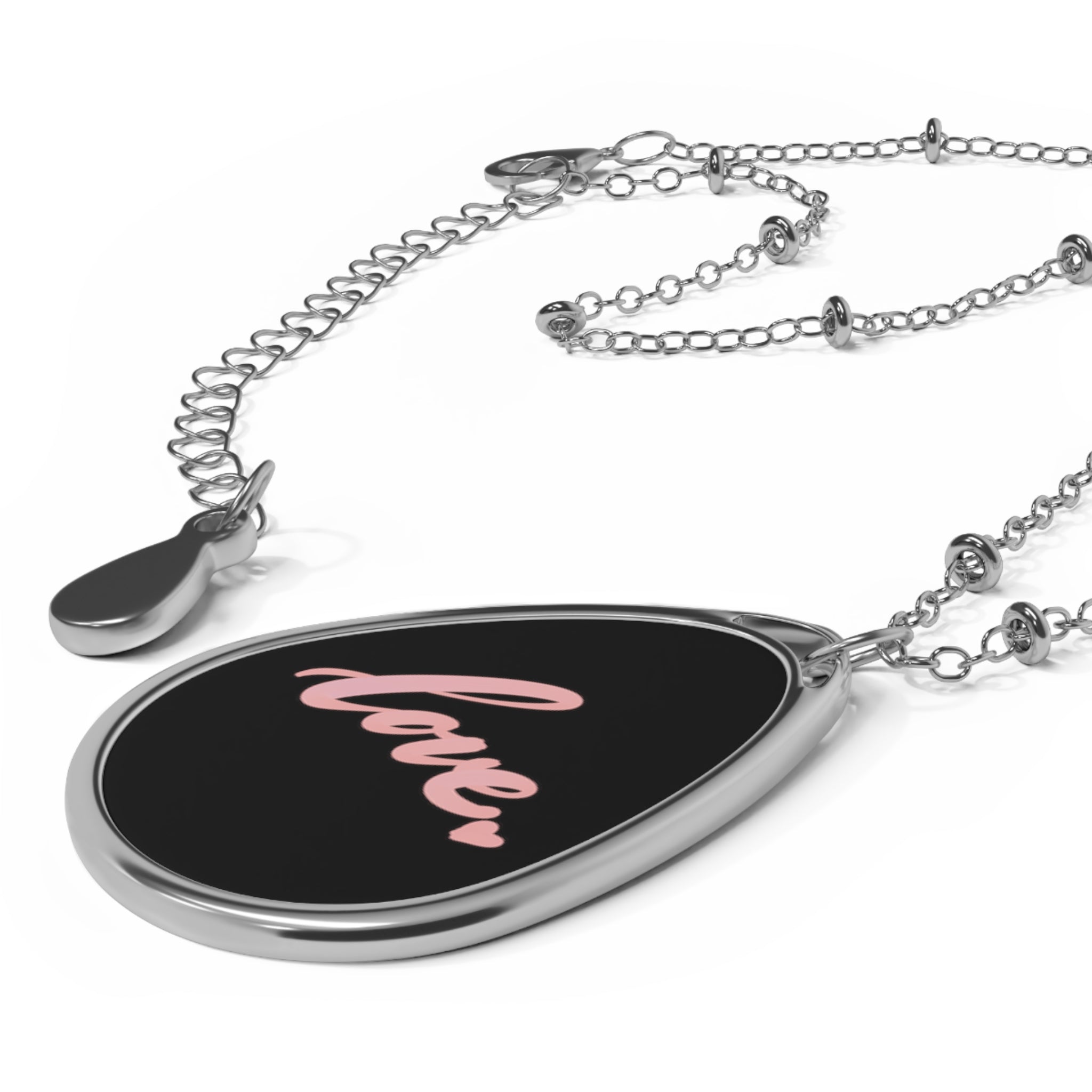 LOVE Oval Necklace