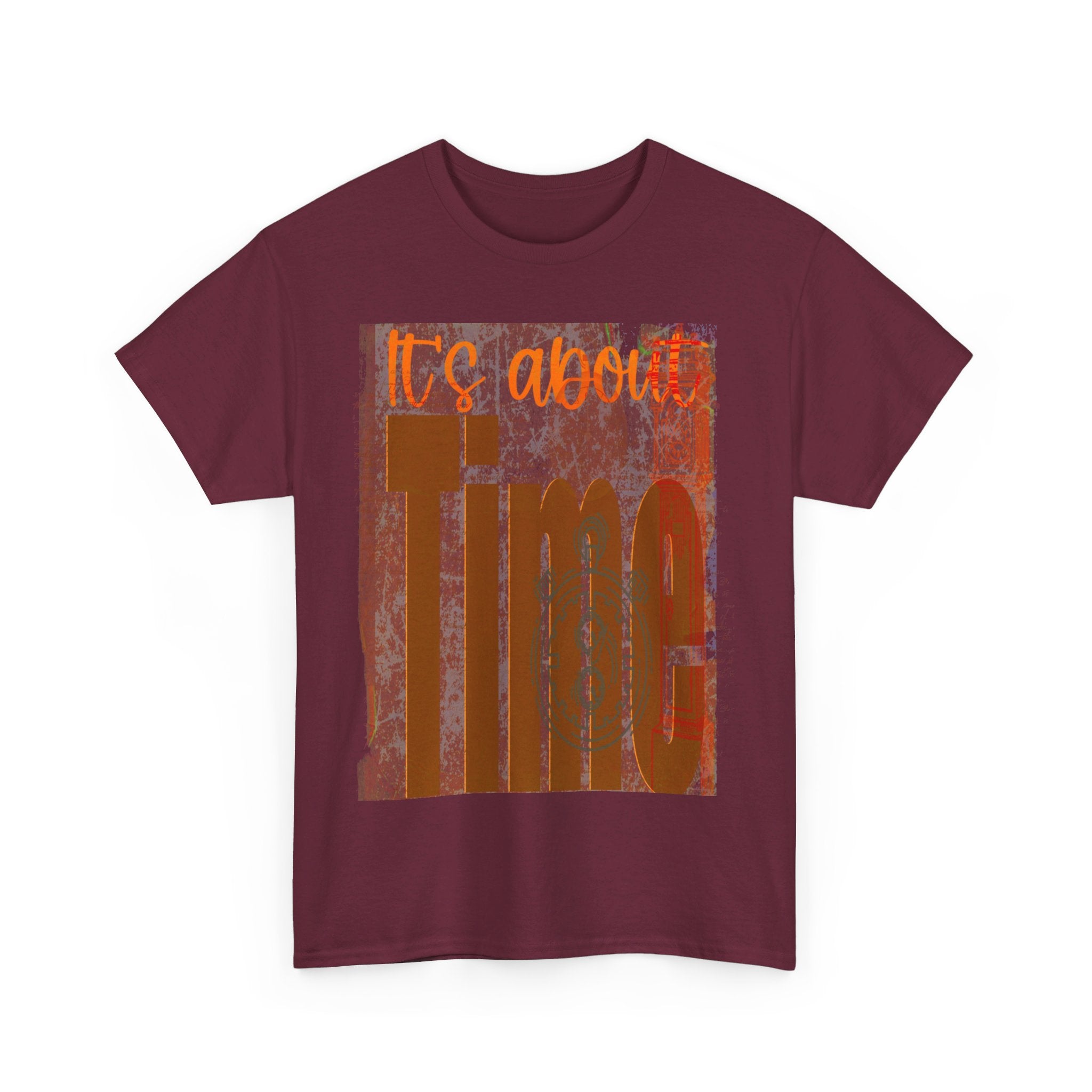 IT’S ABOUT TIME Heavy Cotton Tee