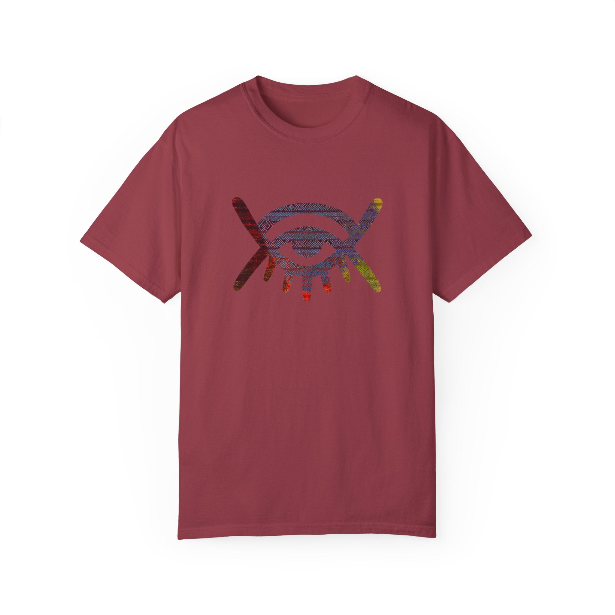 ALL-SEEING EYE ADINKRA Unisex Garment-Dyed T-shirt