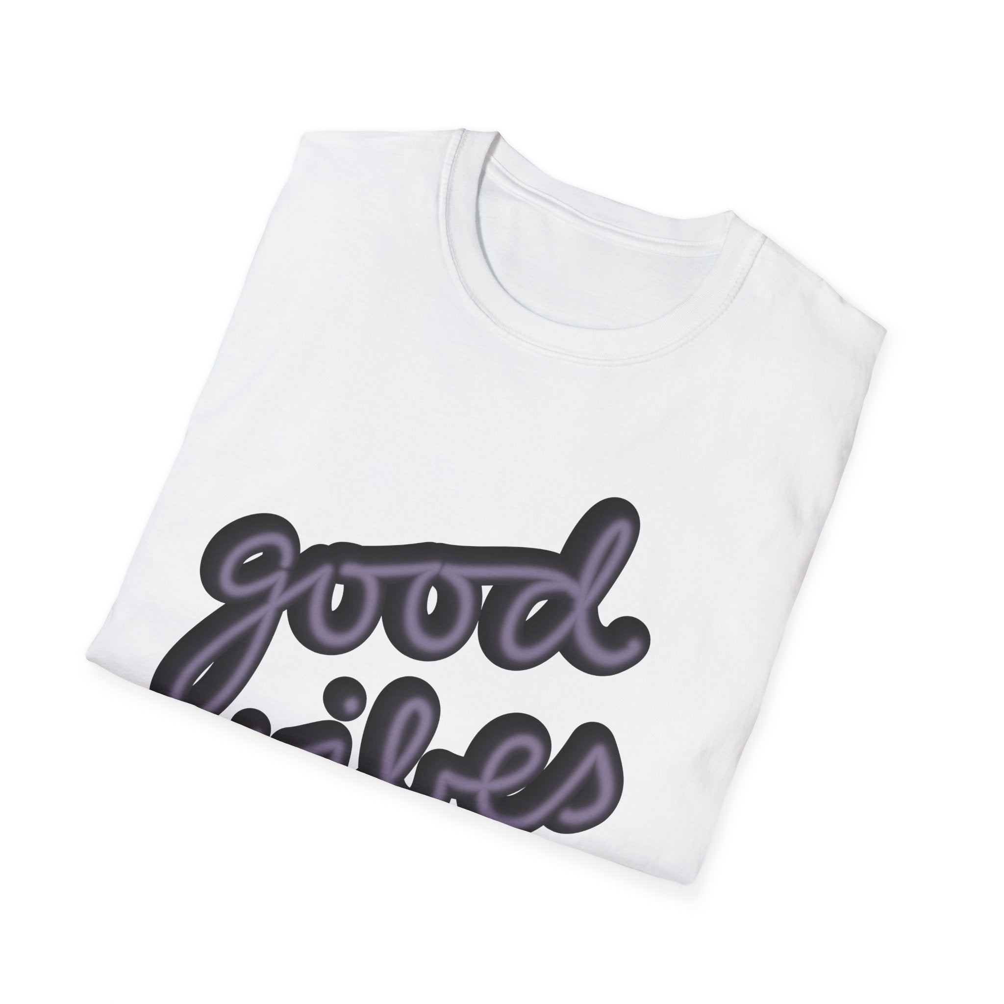 GOOD VIBES ONLY Unisex Softstyle T-Shirt 1..