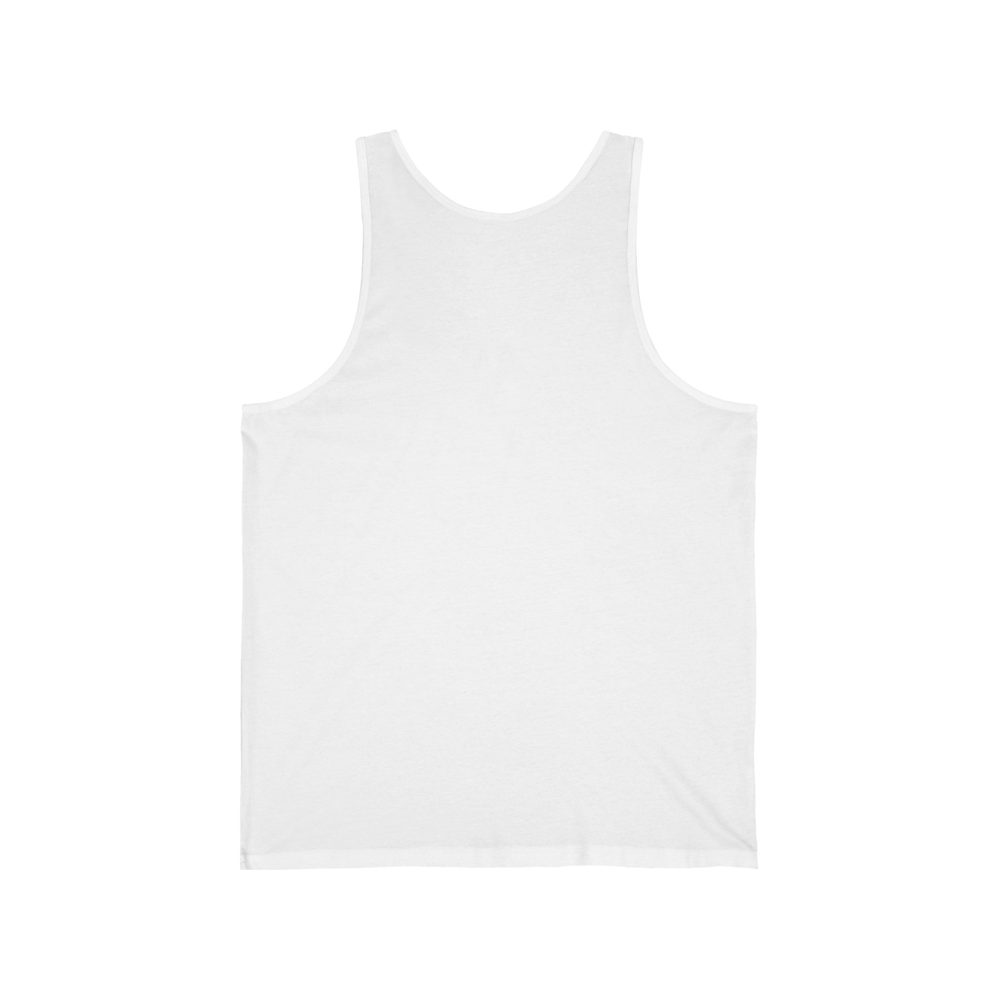 Yoga Tank Top - Unisex Jersey Tank with Hand-Drawn Yoga Asana Design